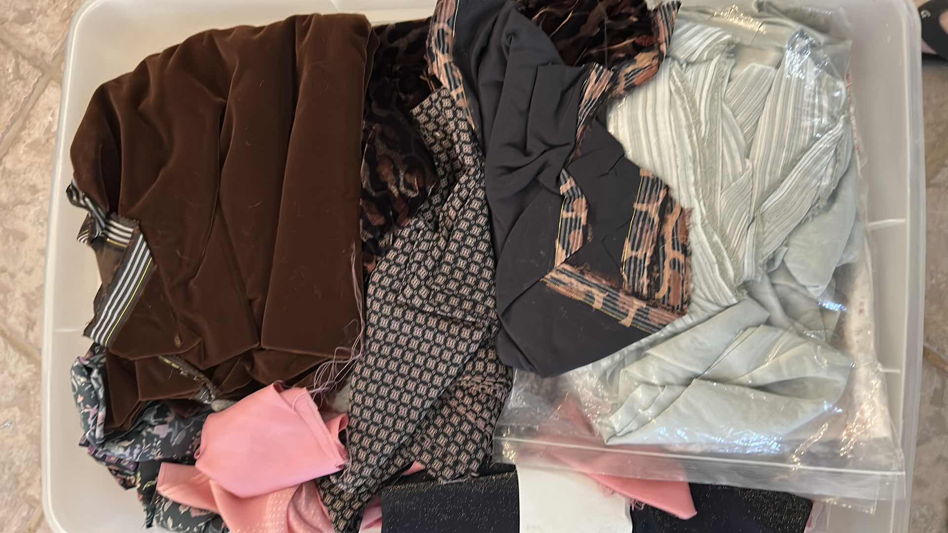 Photo 1 of 3- PLASTIC CONTAINERS CRAFT SUPPLIES