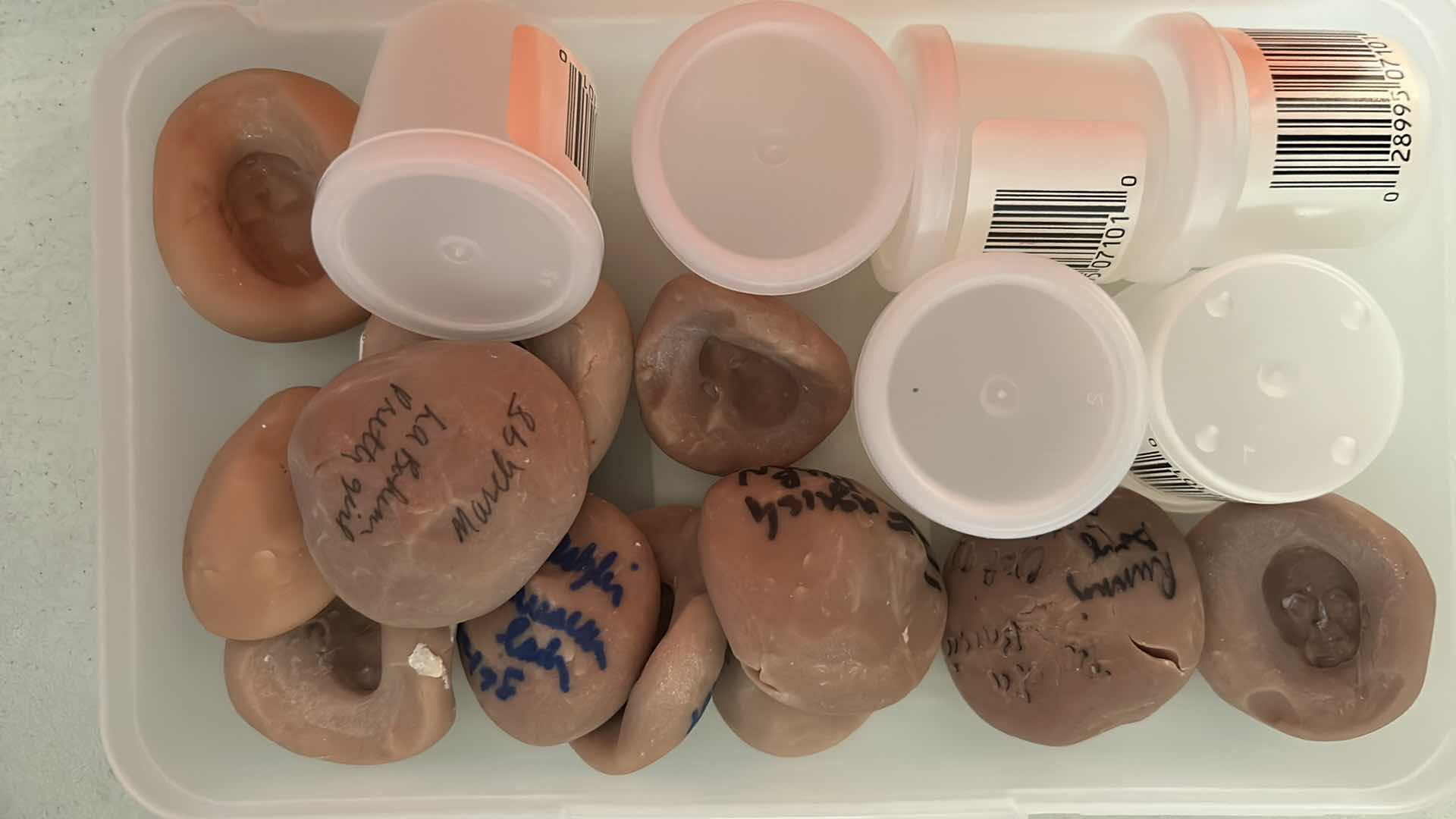 Photo 1 of 7- CONTAINERS ASSORTED CRAFT