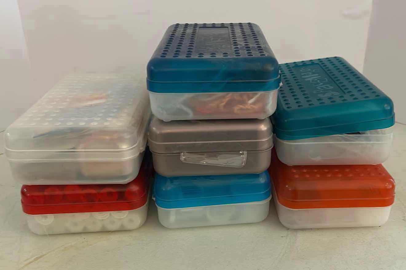 Photo 1 of 7- CONTAINERS ASSORTED CRAFT