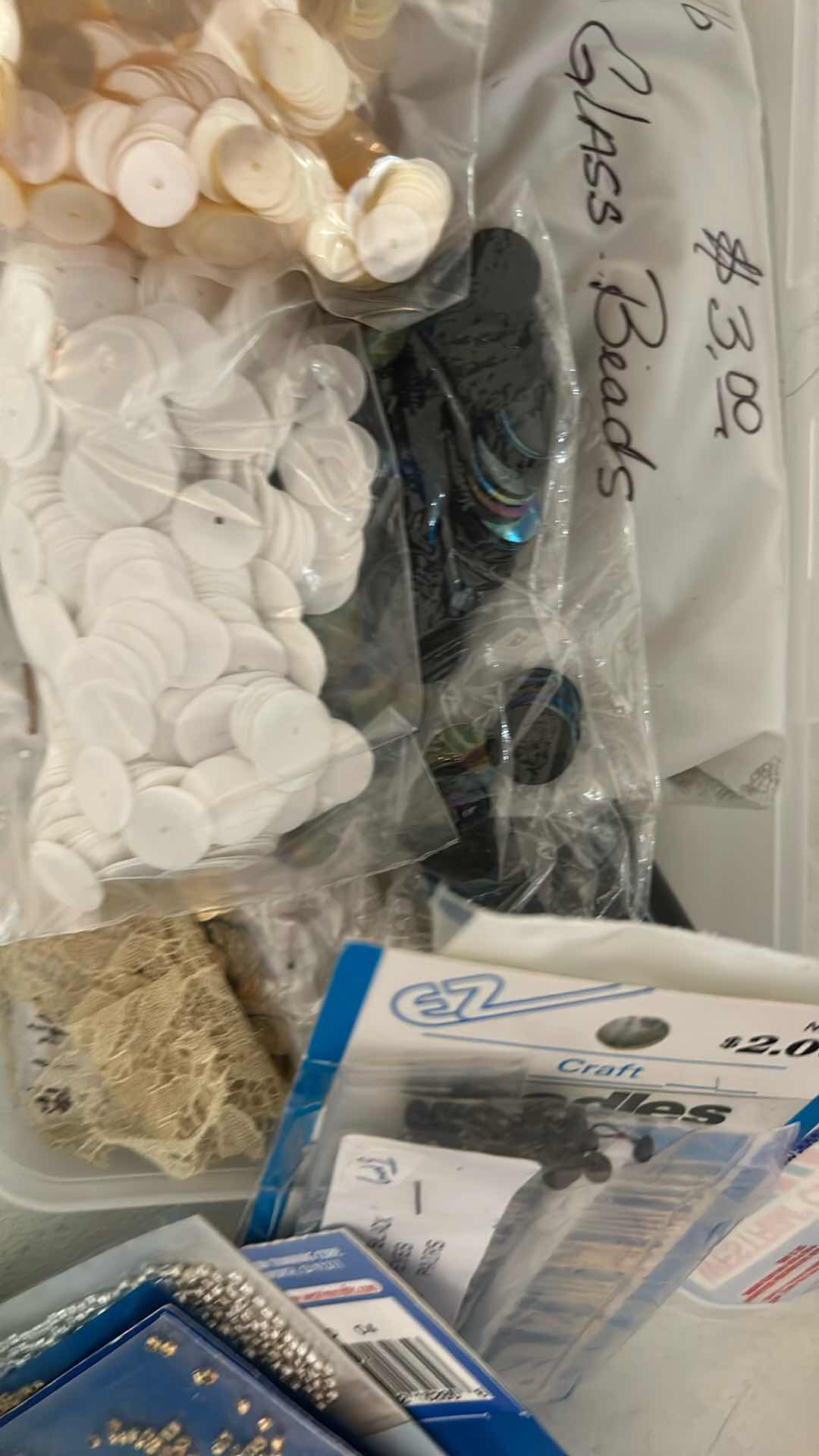 Photo 1 of 7- CONTAINERS ASSORTED CRAFT