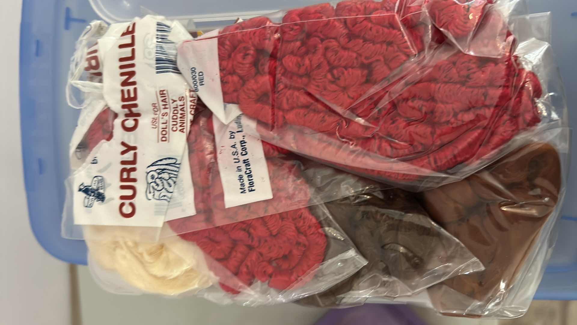 Photo 1 of 4- PLASTIC CONTAINERS CRAFT SUPPLIES