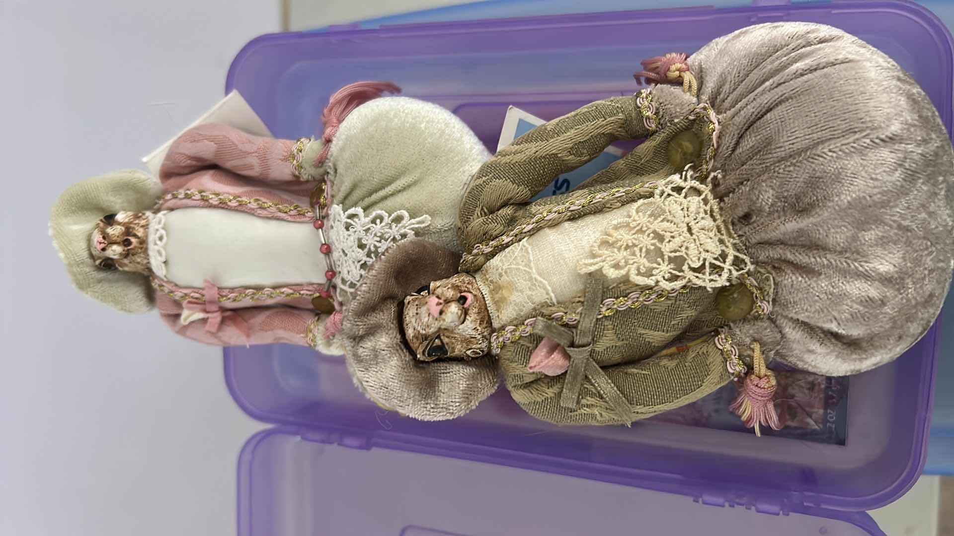 Photo 1 of 4- PLASTIC CONTAINERS CRAFT SUPPLIES