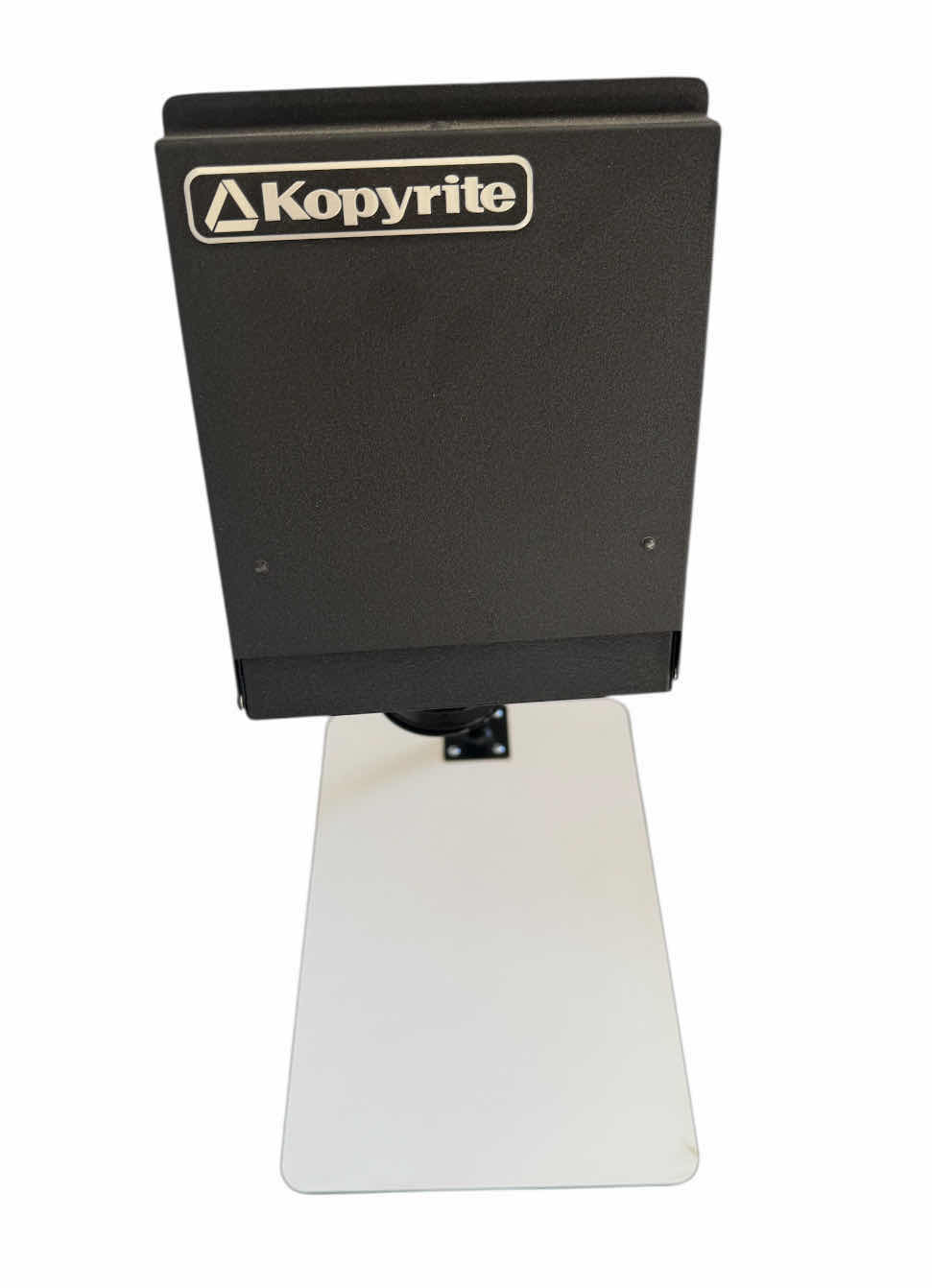 Photo 1 of KOPYRITE ADJUSTABLE PROJECTOR, ARTWORK PROJECTOR, BLACK/WHITE, AND DESK LAMP L, CRAFTING LAMP, LAMP WITH STORAGE, WHITE PROJECTOR. 20” X 14” X 31”