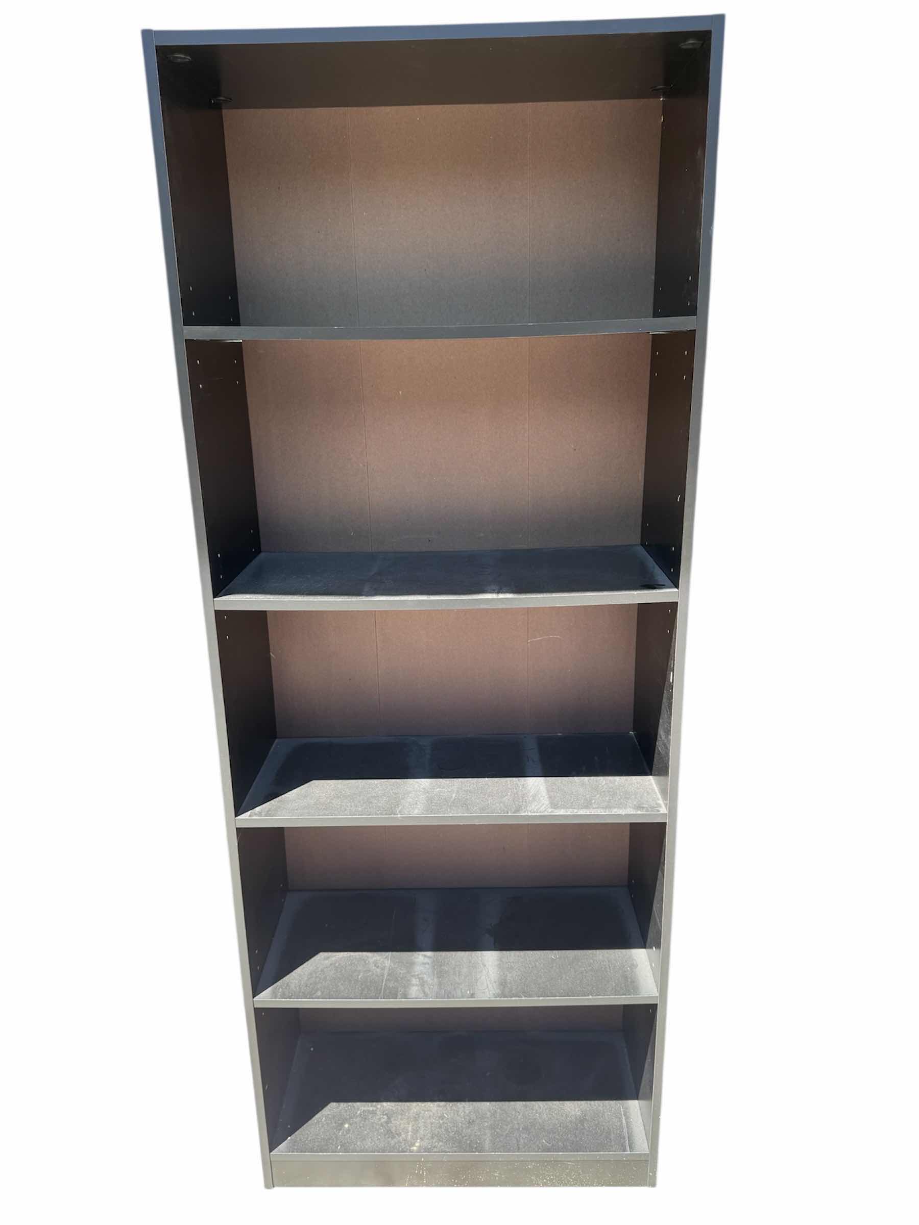 Photo 1 of 6 TIER BLACK SHELF AND 5 TIER BLACK SHELF, BOOKSHELVES, ORGANIZATION SHELVES. 6 TIER SHELF 35” X 12” X H77”
5 TIER SHELF 27.5” X 11.5” X H71.5”