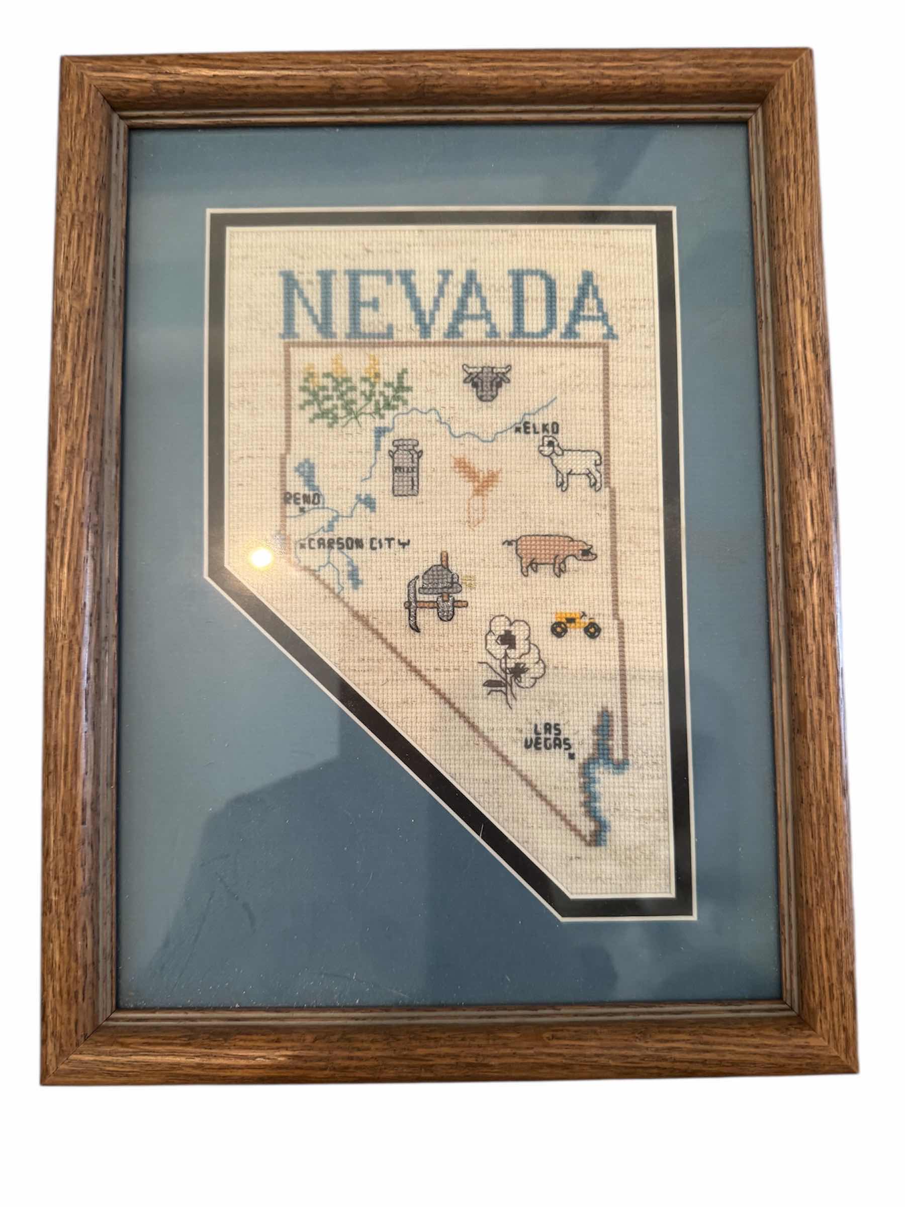 Photo 1 of 40
2- VINTAGE WOOD FRAMED CROSS STITCH AMERICAN MAP AND STATE OF NEVADA, ART COLLECTION, HOME DECOR, HOME ESSENTIALS 

23.5” X 16.5”
AND SMALLER