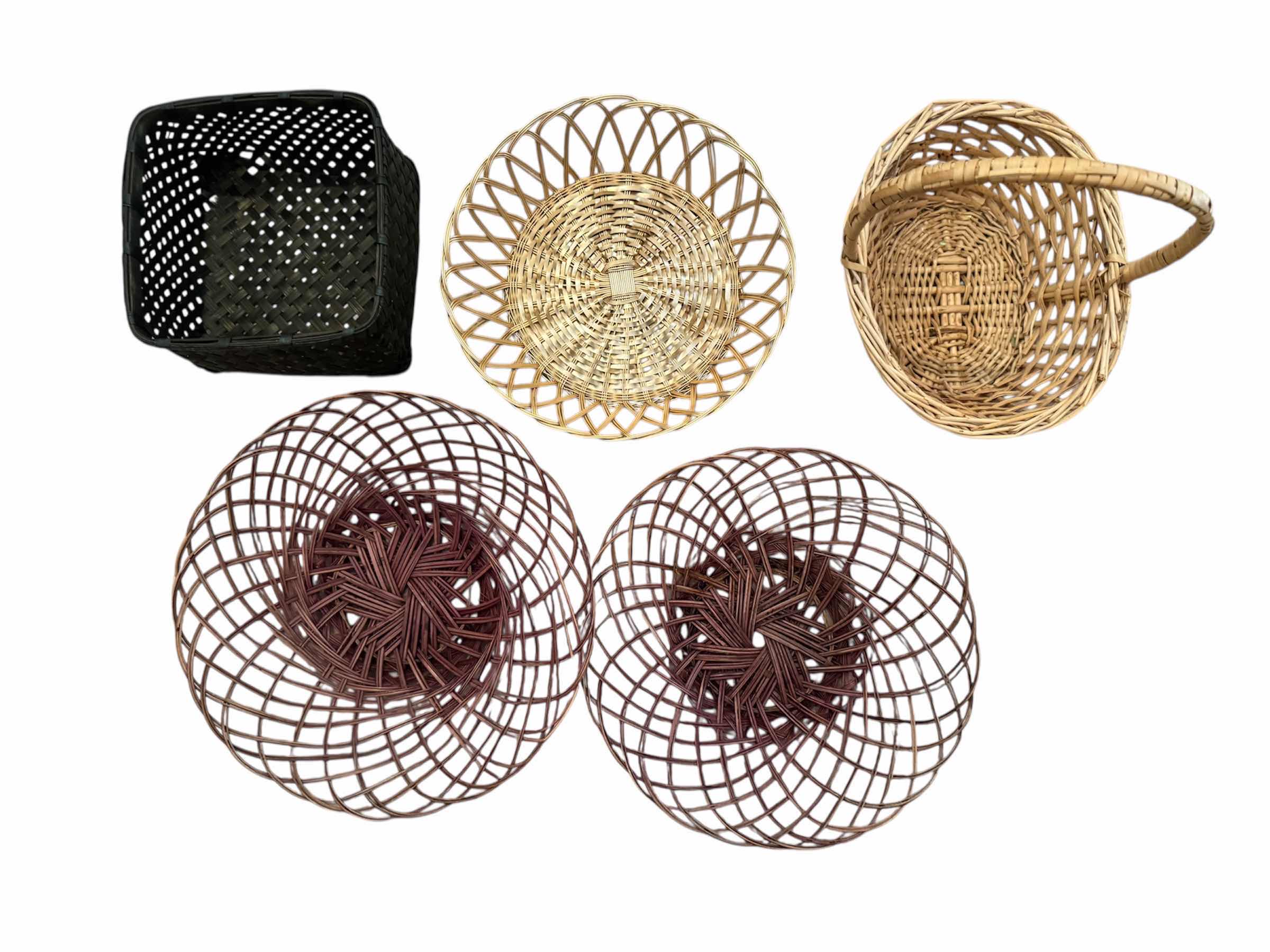 Photo 1 of 65
6- ASSORTED BASKETS, WICKER AND METAL, HOME DECOR, HOME ESSENTIALS

H9” AND SMALLER