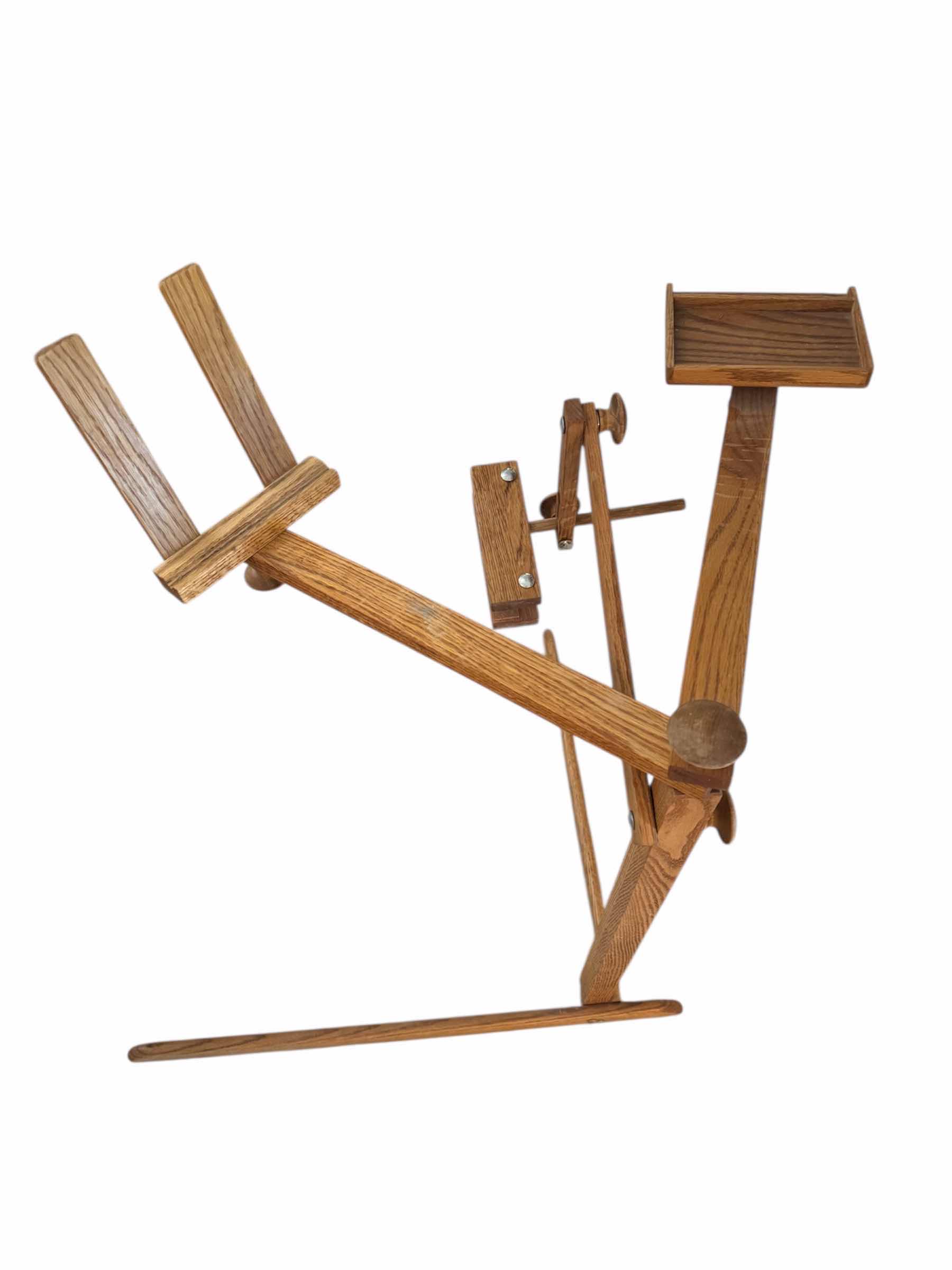 Photo 1 of 40
VINTAGE 3- HANDED WOODEN CROSS STITCH EMBROIDERY AND NEEDLEPOINT STAND, ARTS AND CRAFTS

H33”