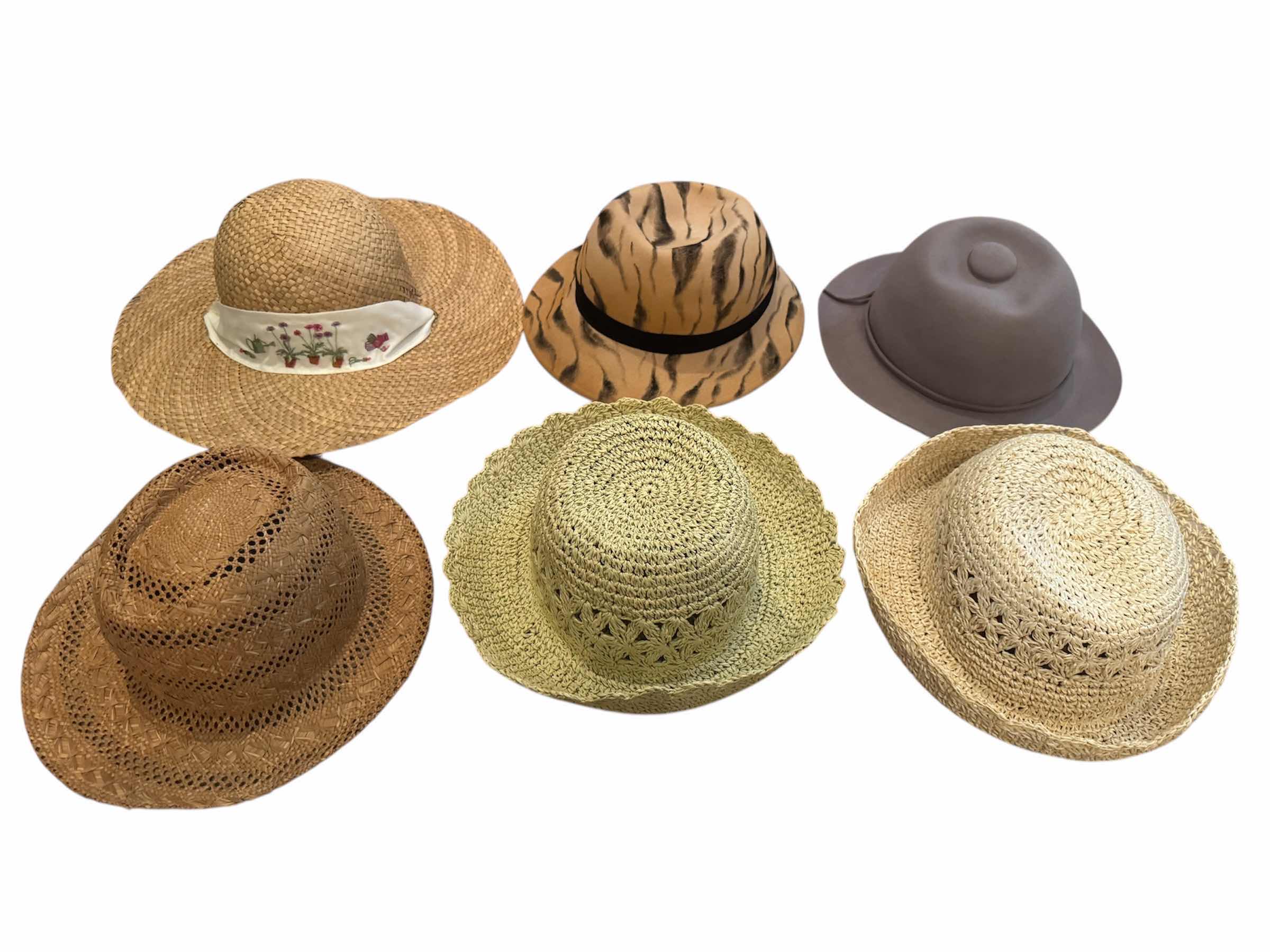 Photo 1 of 80
7-ASSORTED HAT COLLECTION WITH DISPLAY

W14” AND SMALLER