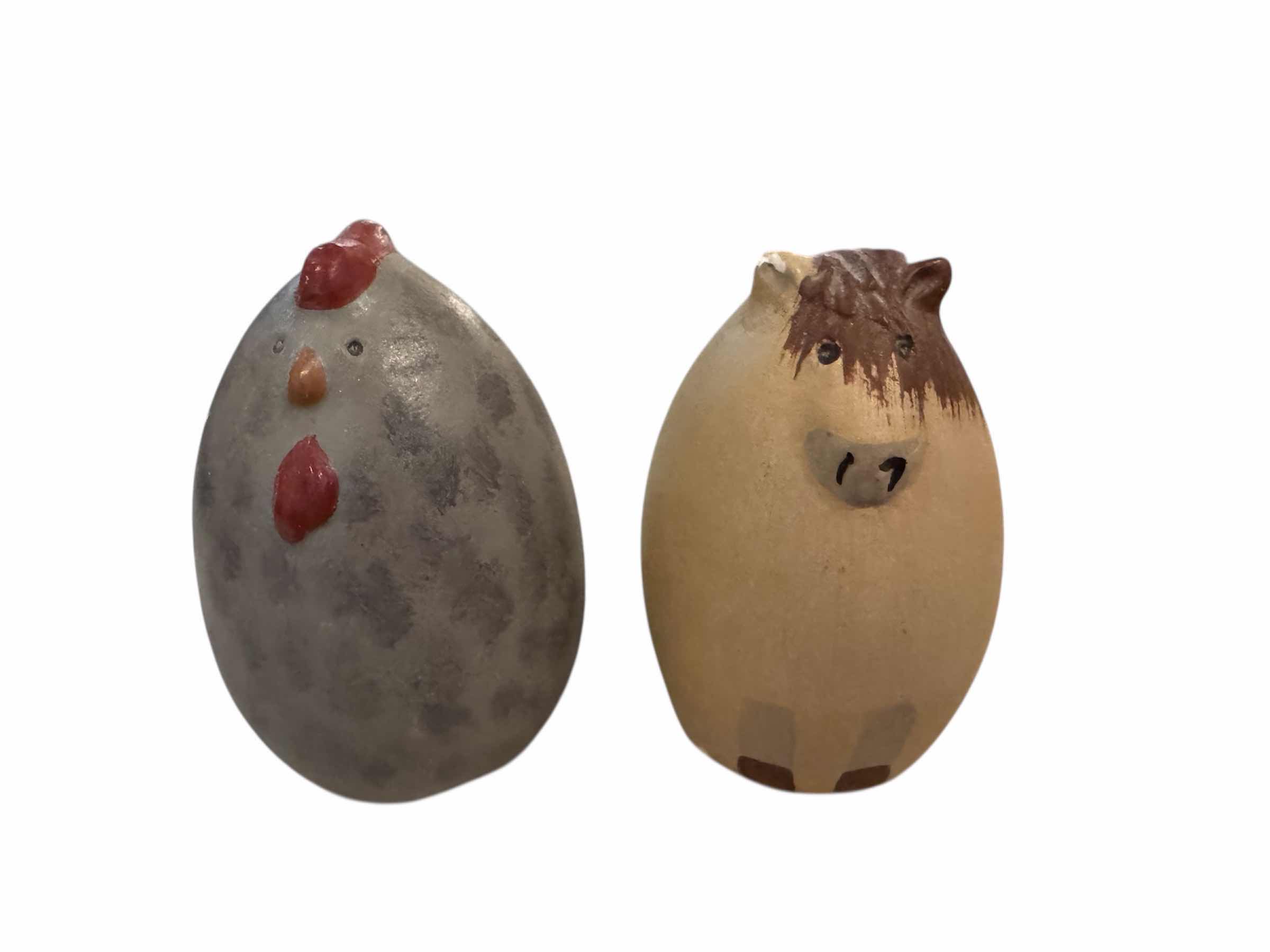 Photo 1 of 100
5- VINTAGE SMALL ASSORTED WOODEN CARVED AND PAINTED EGG SHAPED ANIMALS, COLLECTABLE ITEMS, HOME DECOR

H2.5” AND SMALLER