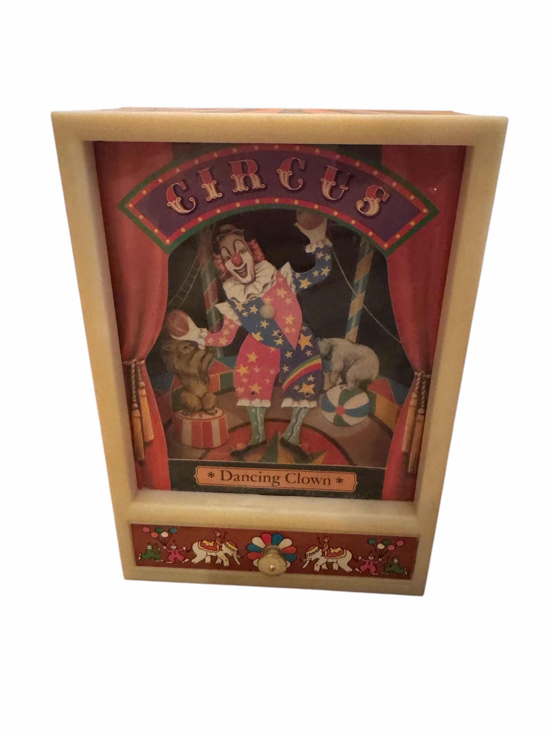 Photo 1 of 90
VINTAGE WOOD MUSIC JEWELRY BOX, TINKET KEEPSAKE, CIRCUS WOODEN MUSIC BOX, AND MINIATURE PAINTING

H10” AND SMALLER