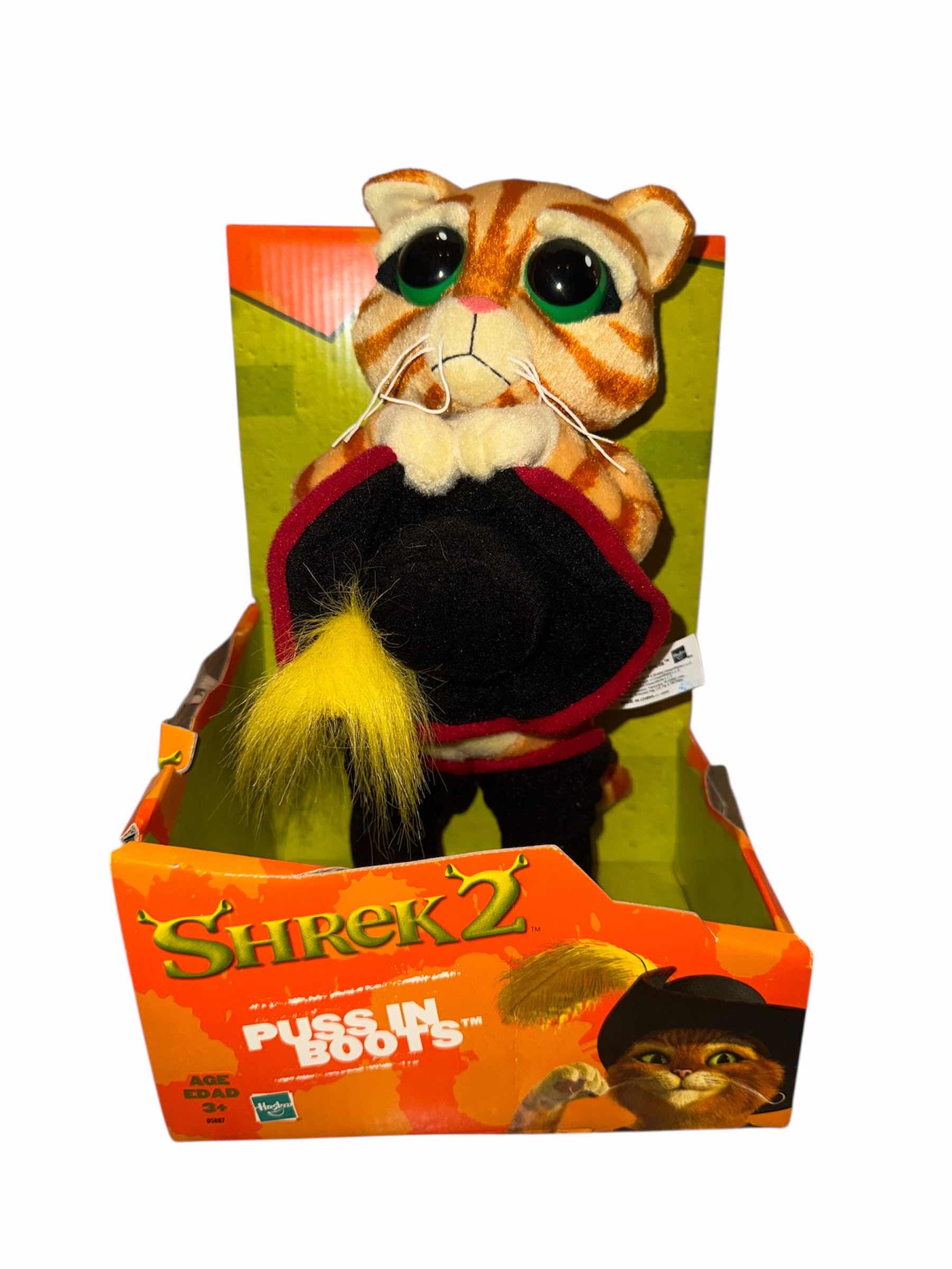 Photo 1 of 45
VINTAGE HASBBRO PUSS N BOOTS, SHREK 2, PLUSH DOLL, COLLECTABLE ITEM

H10”