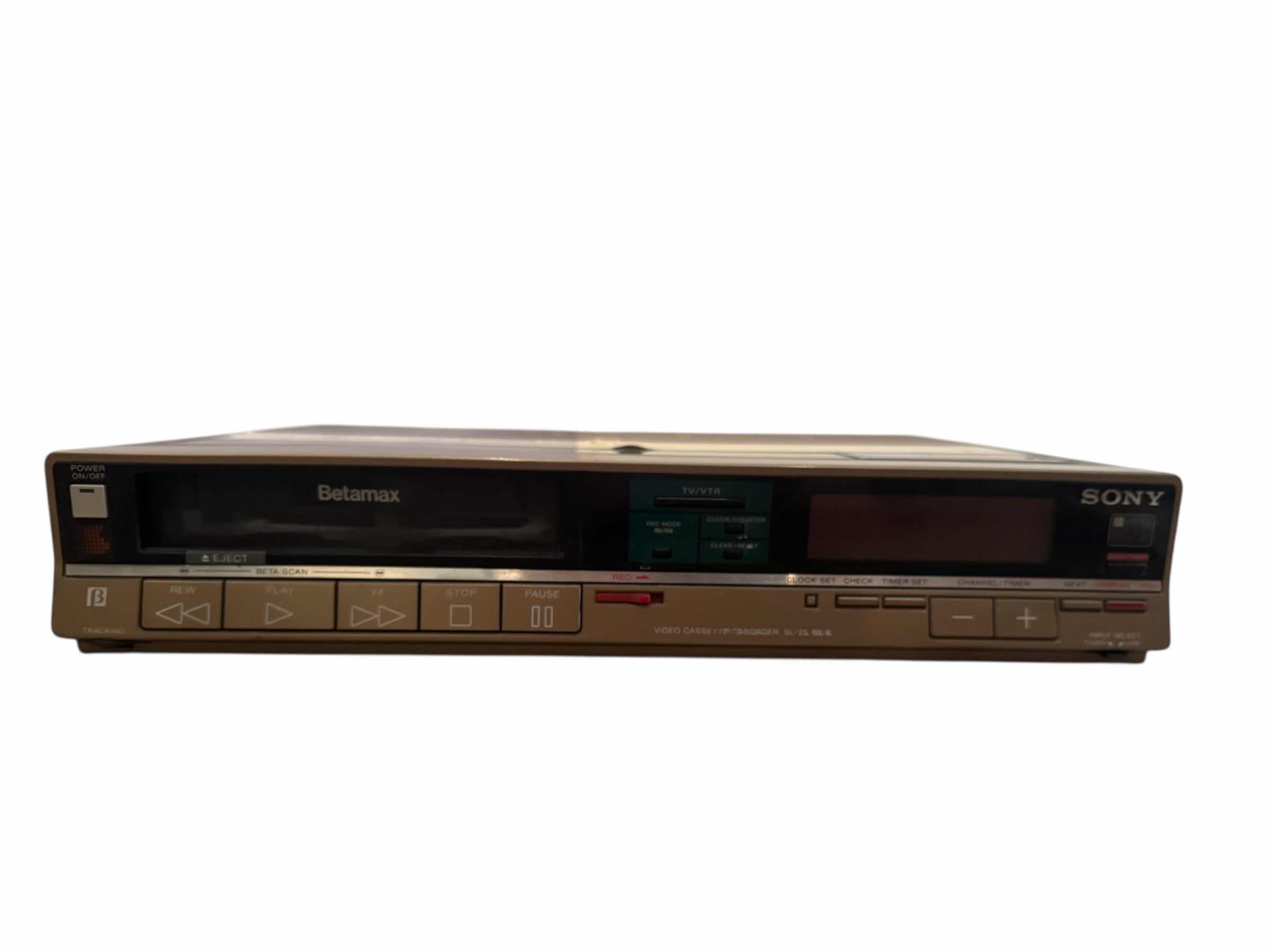 Photo 1 of 60
VINTAGE SONY VIDEO CASSETTE/RECORDER E-Z BETA SL-25 FRONT LOADING DESIGN, VCR