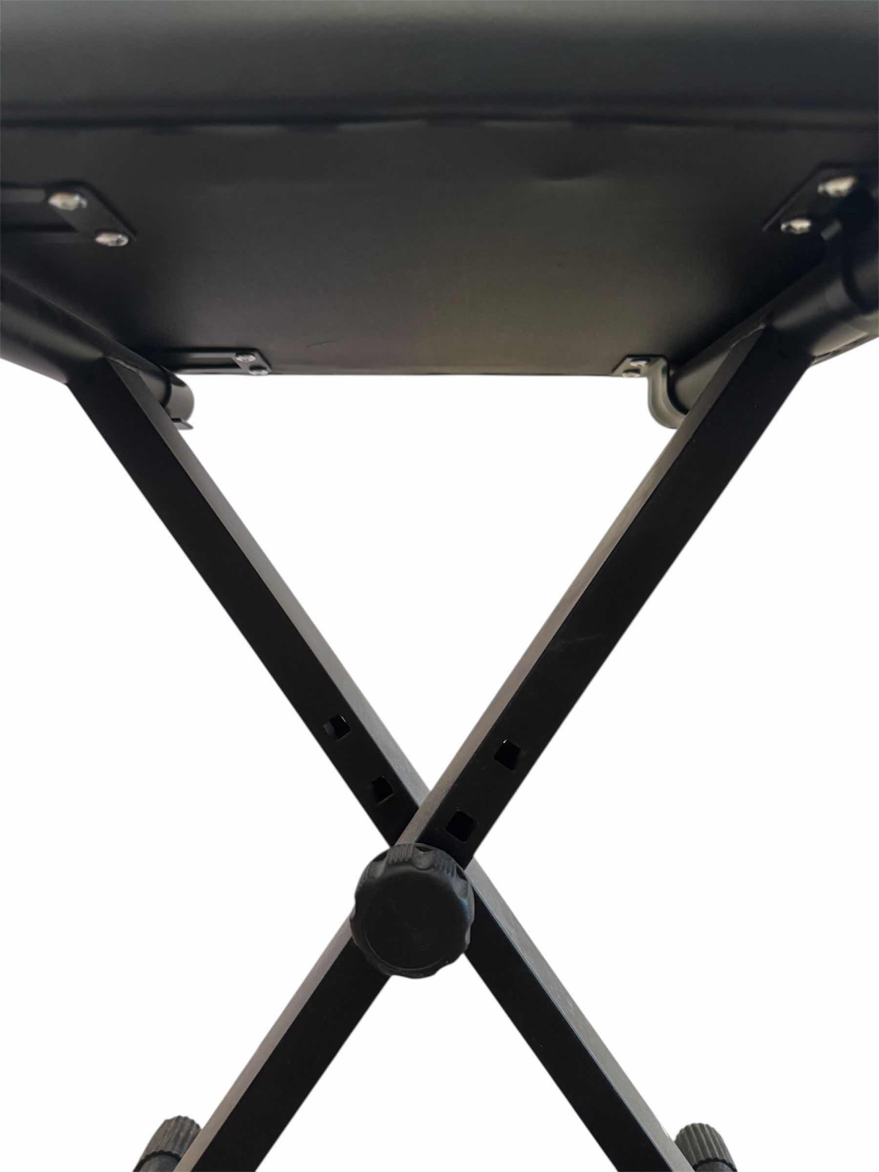 Photo 1 of 35
BLACK ADJUSTABLE X-STYLE PIANO BENCH, FOLDABLE 

11.5” X 15” X H18”