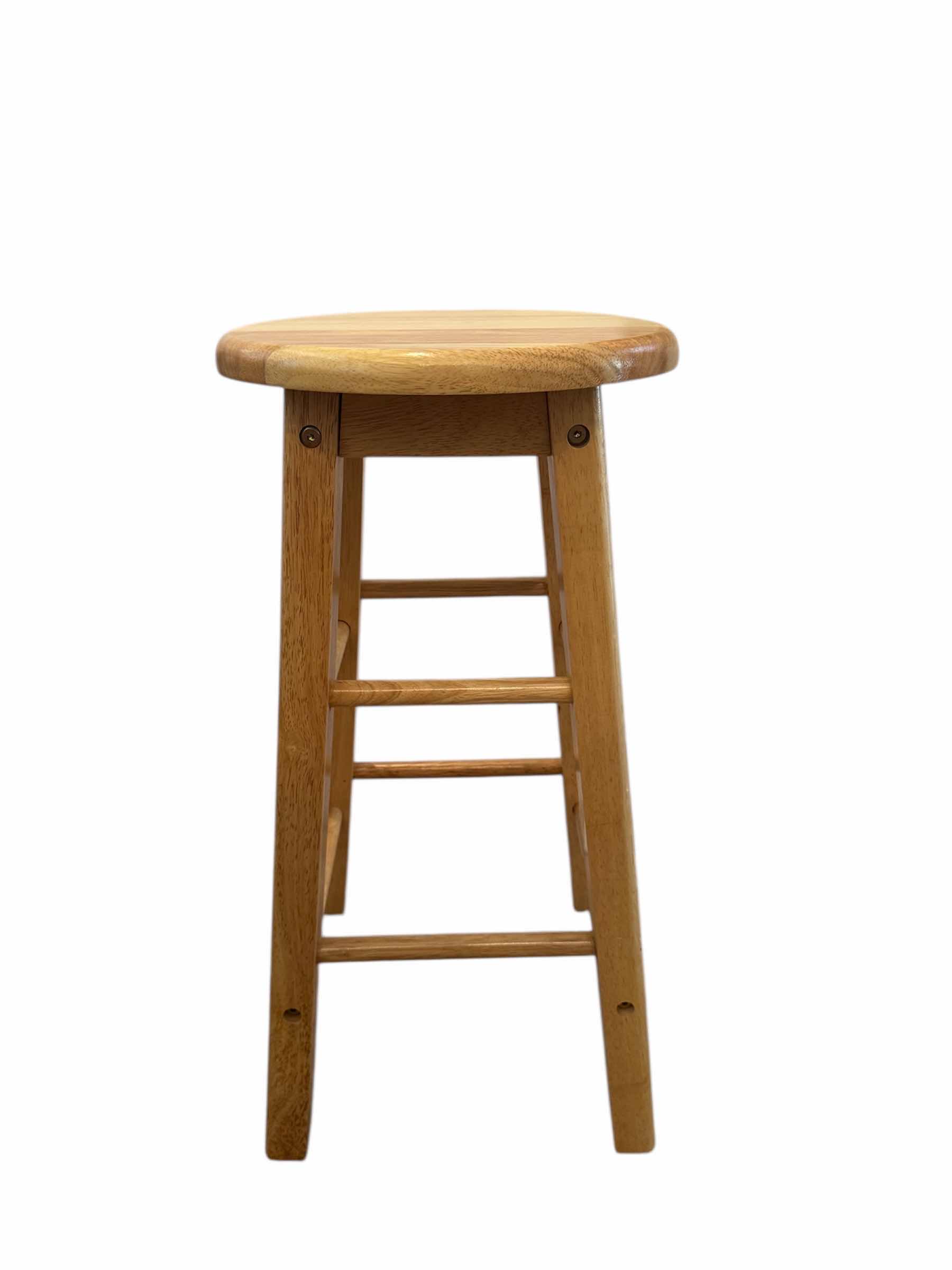 Photo 1 of 44
WOODEN ROUND BAR STOOL WITH SQUARE BASE, HOME ESSENTIALS, HOME FURNITURE 
H23”