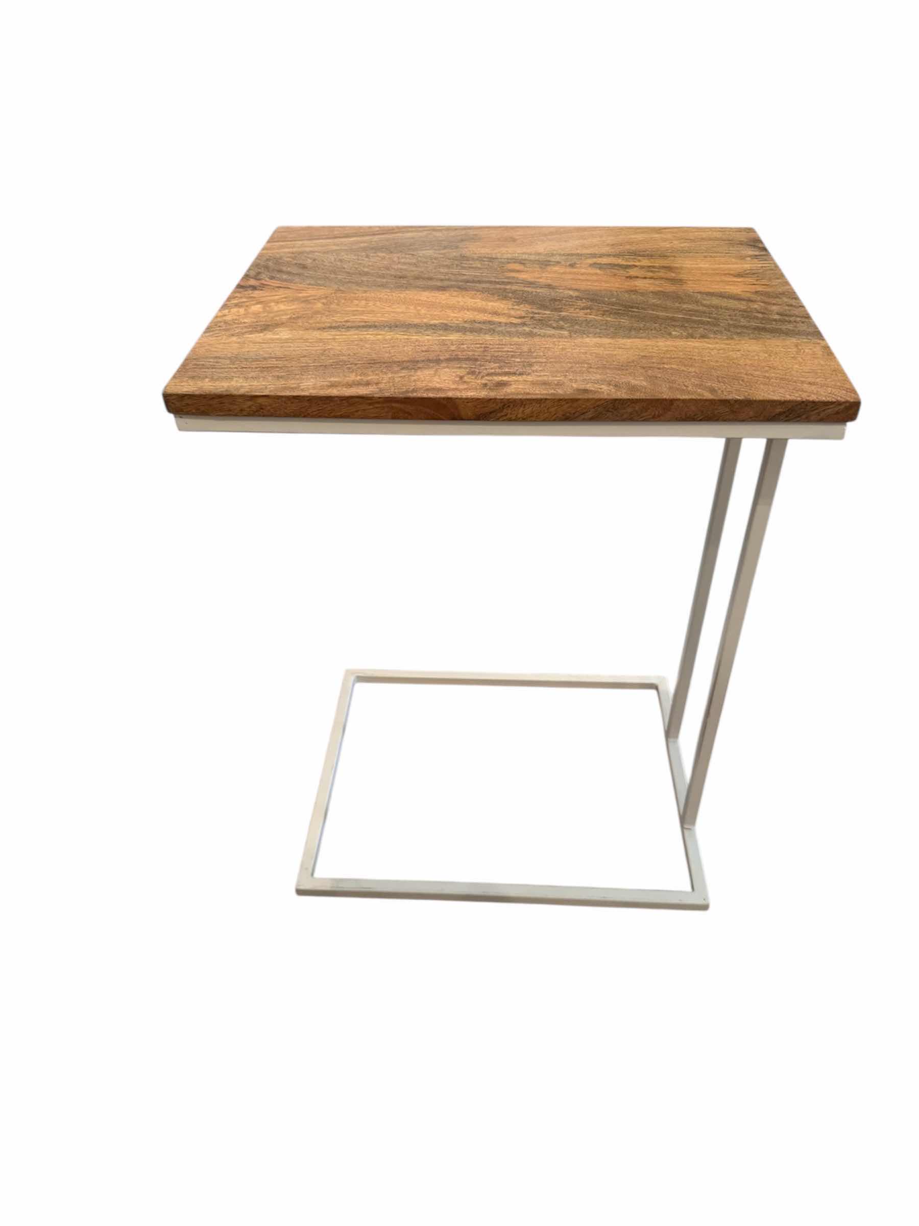 Photo 1 of 35
C-SHAPE END/SIDE TABLE, WOOD/METAL, HOME ESSENTIALS, HOME FURNITURE 

14” X 18” X H24”