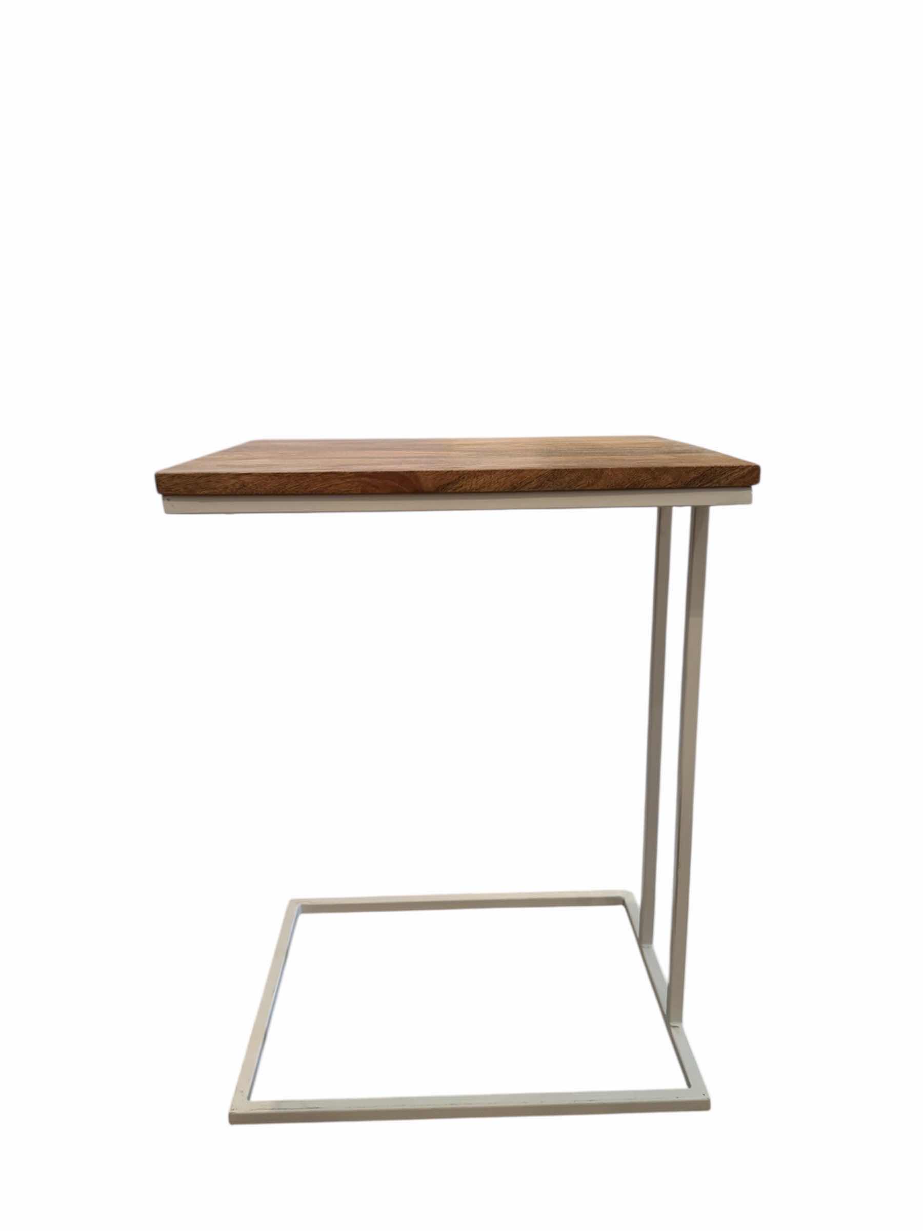 Photo 1 of 35
C-SHAPE END/SIDE TABLE, WOOD/METAL, HOME ESSENTIALS, HOME FURNITURE 

14” X 18” X H24”