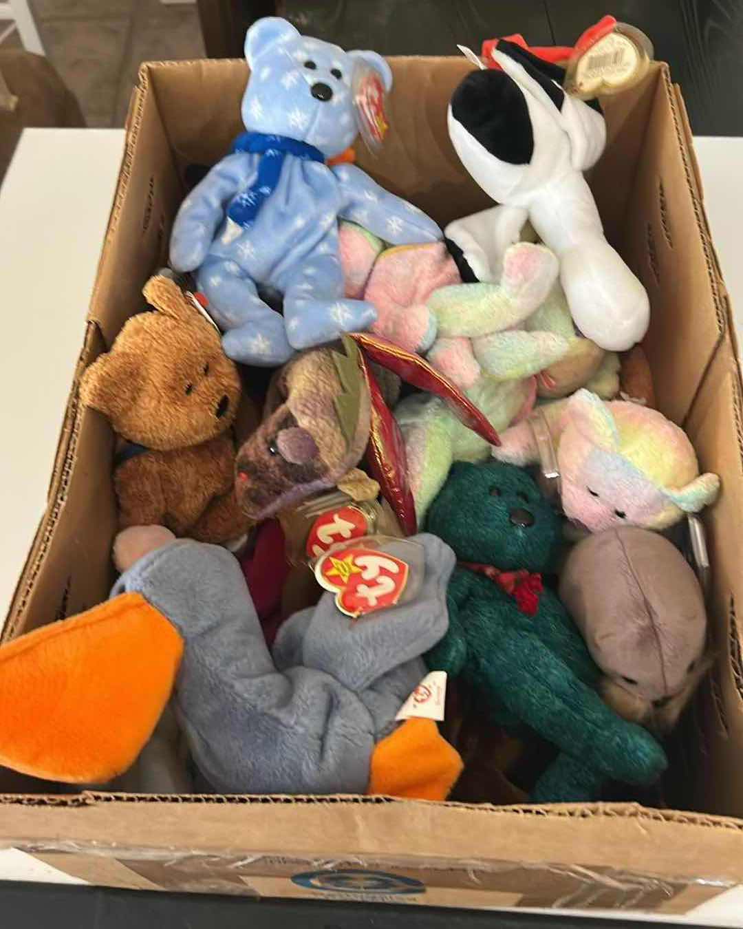 Photo 1 of CONTENTS OF BOX ASSORTED BEANIE BABIES