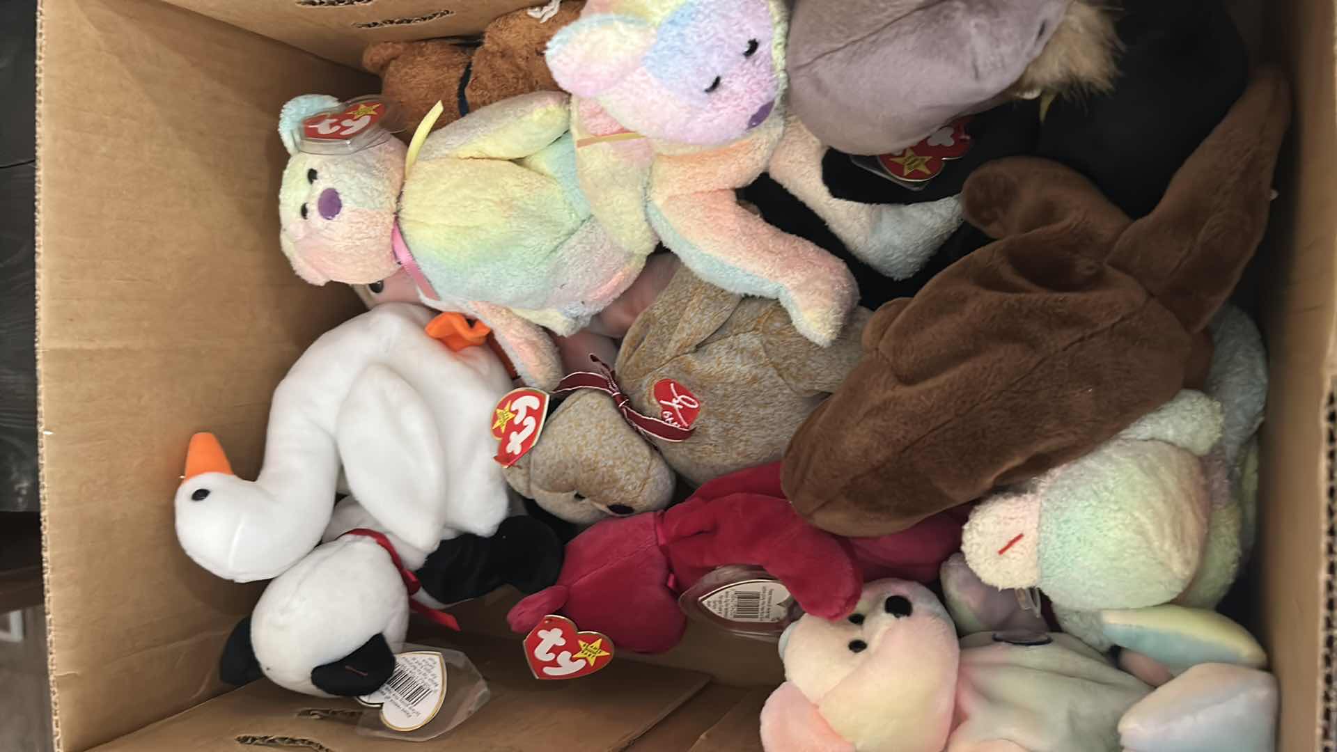 Photo 1 of CONTENTS OF BOX ASSORTED BEANIE BABIES