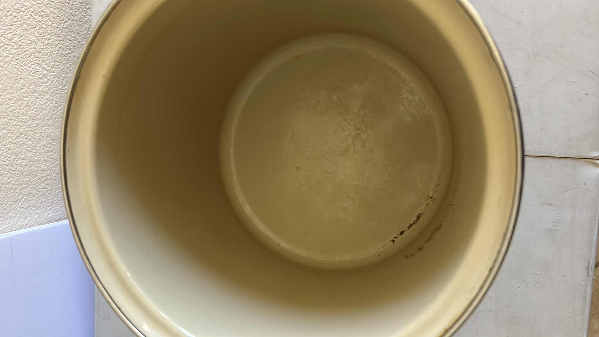 Photo 1 of LE CREUSET RED ENAMEL POT