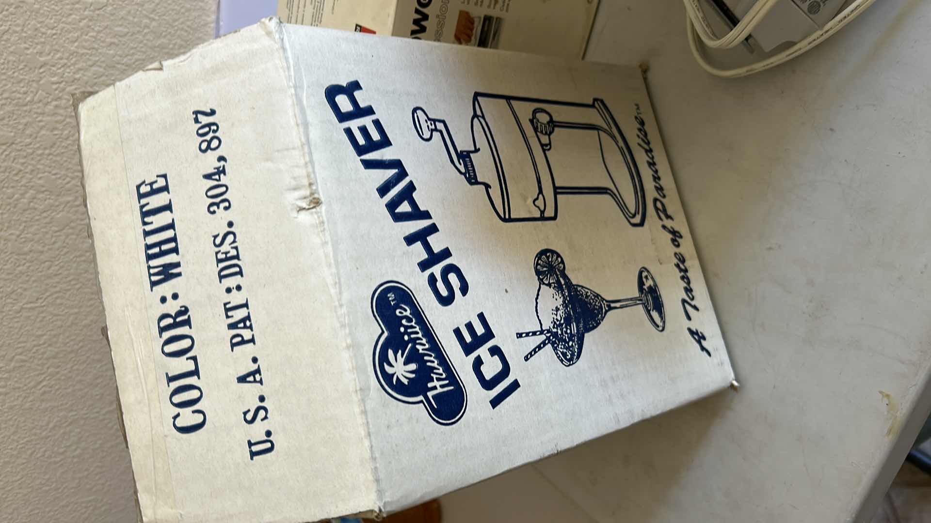 Photo 2 of 2- IRONS STEAM MACHINE ICE SHAVER