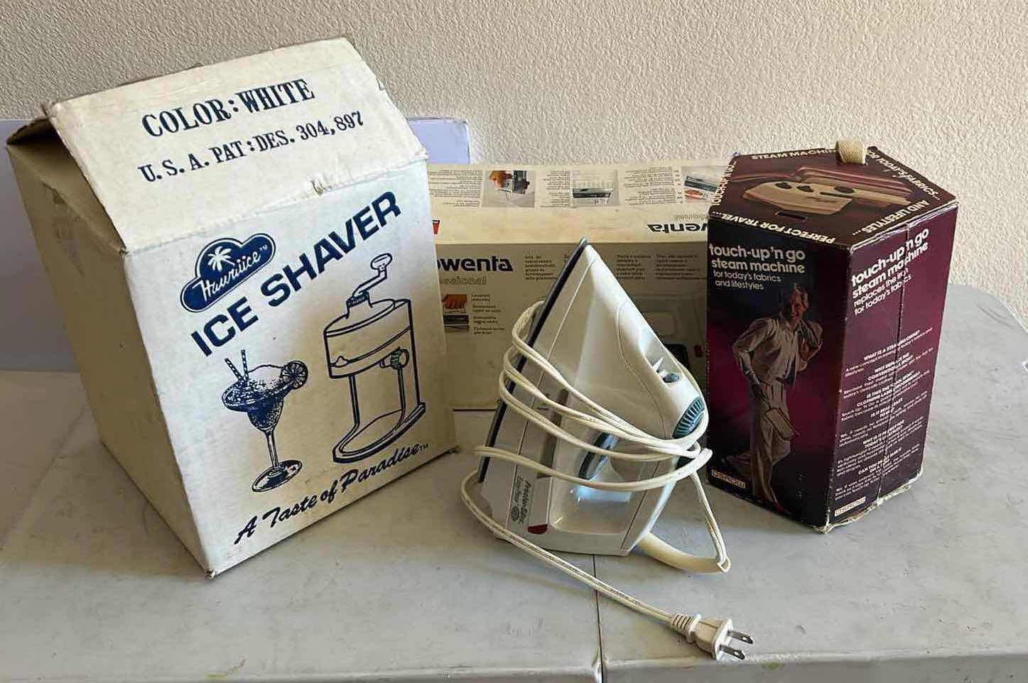 Photo 1 of 2- IRONS STEAM MACHINE ICE SHAVER