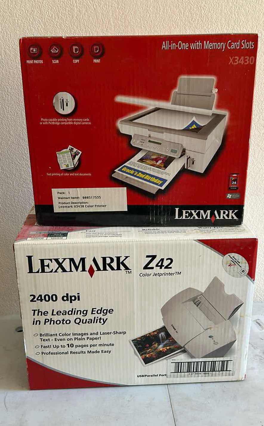 Photo 1 of 2- LENMARK COLOR PRINTER