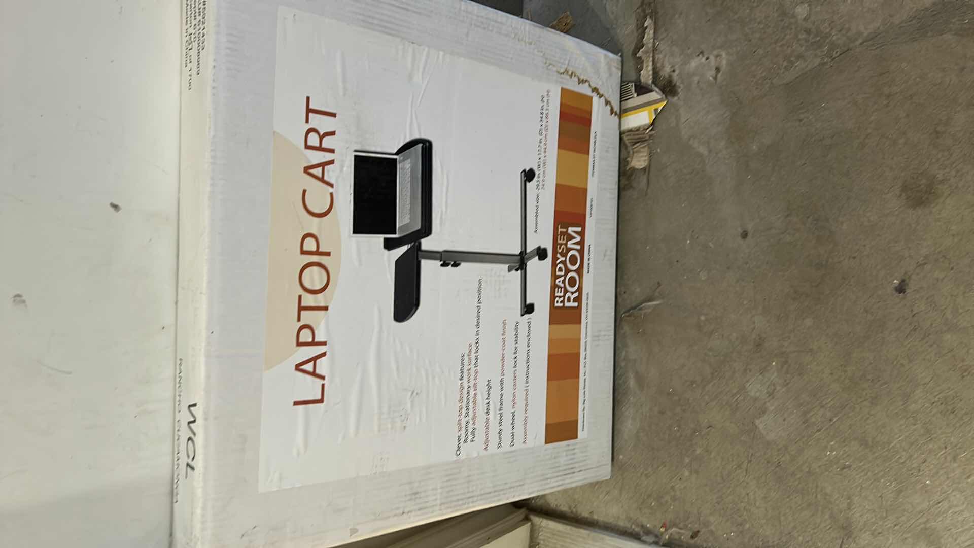 Photo 1 of NIB LAPTOP CART