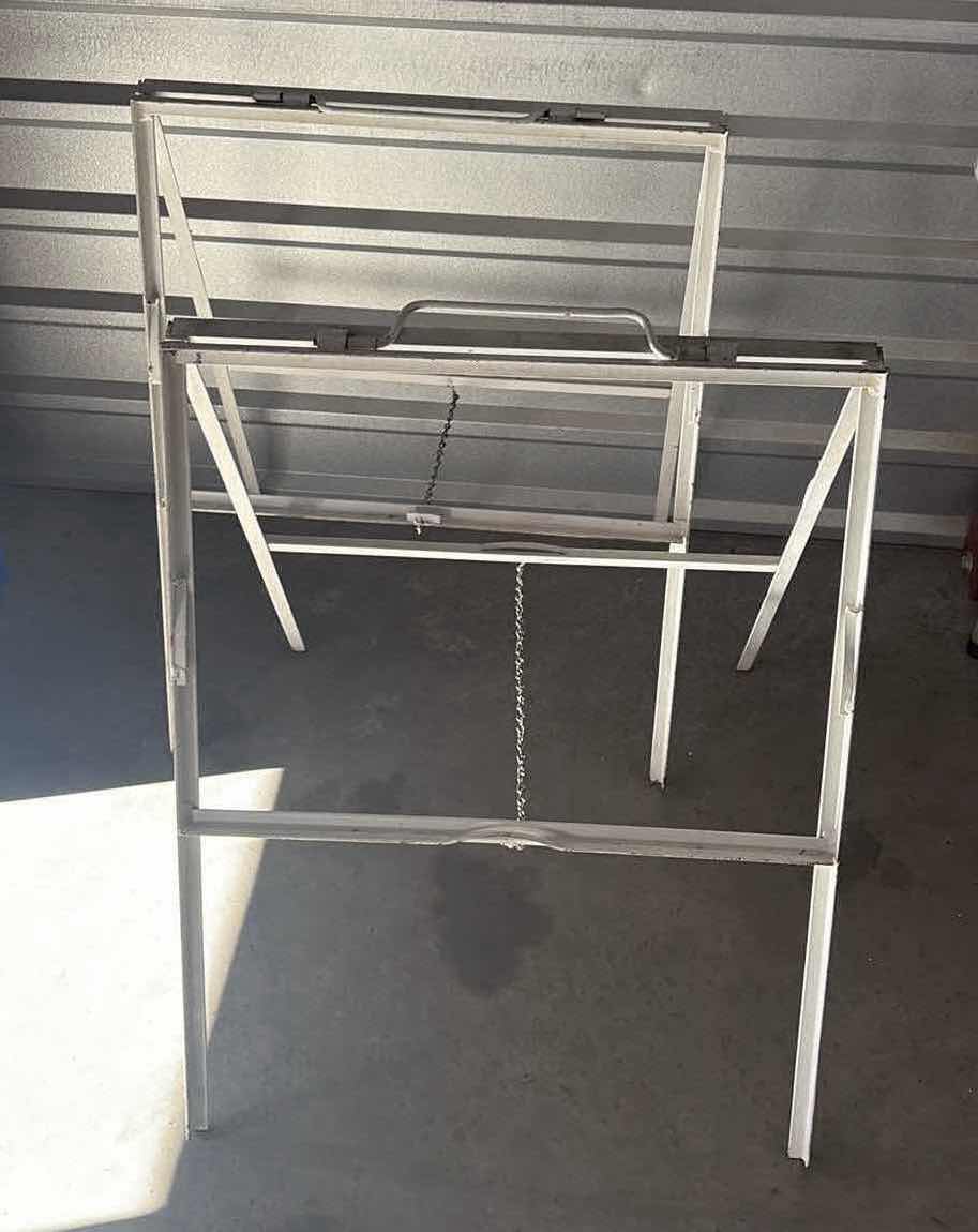 Photo 3 of 2 METAL SIGN FRAMES 25”X20”X30”H