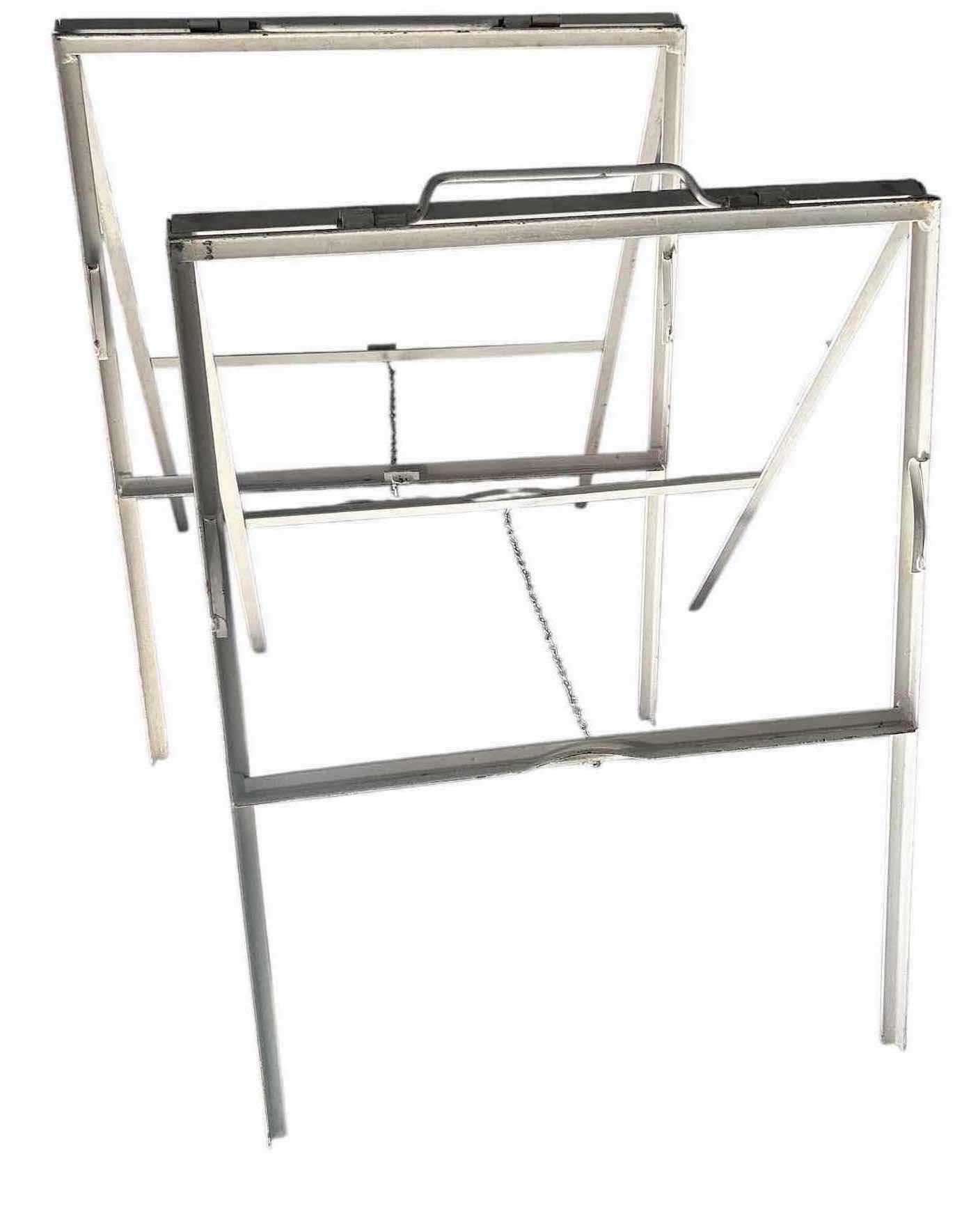 Photo 1 of 2 METAL SIGN FRAMES 25”X20”X30”H