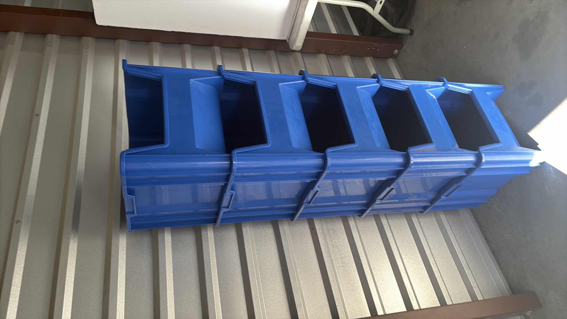 Photo 1 of 5 PLASTIC STACKABLE STORAGE 16”X17”X60”H
