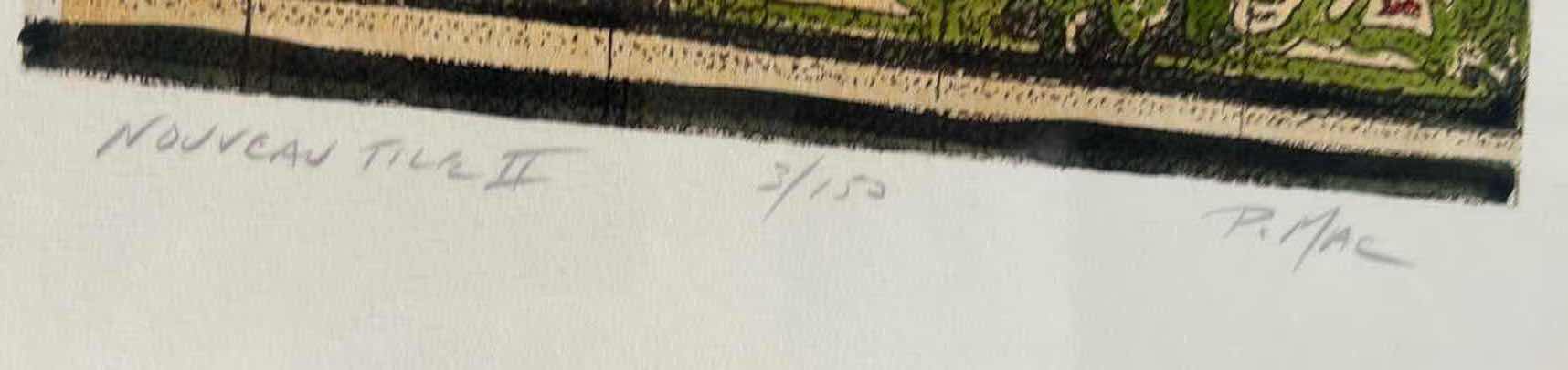 Photo 1 of FRAMES SIGNED AND NUMBERED ART P.MAC 29”X2”X35”H