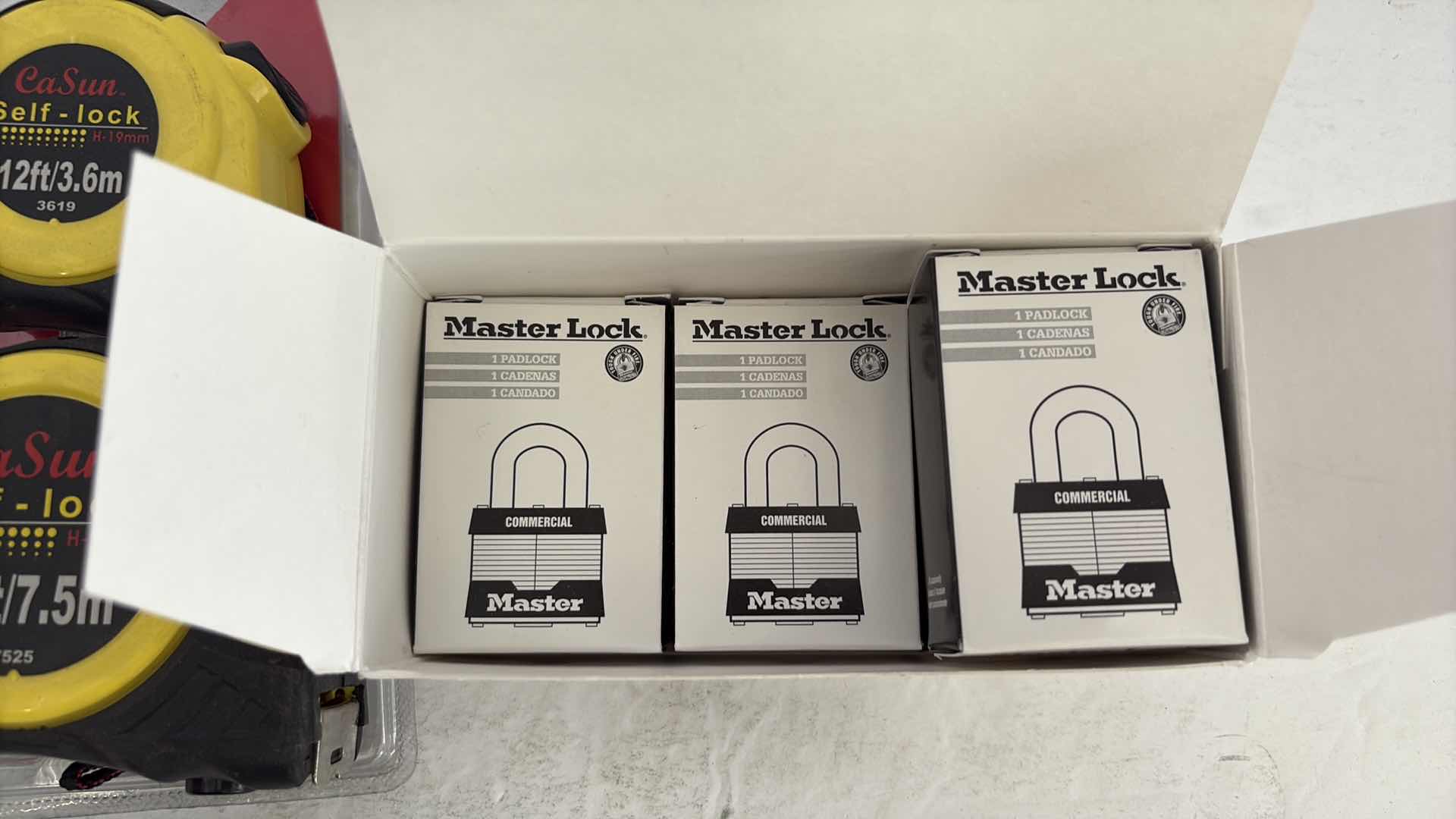 Photo 1 of MEASURING TAPES AND MASTER LOCKS