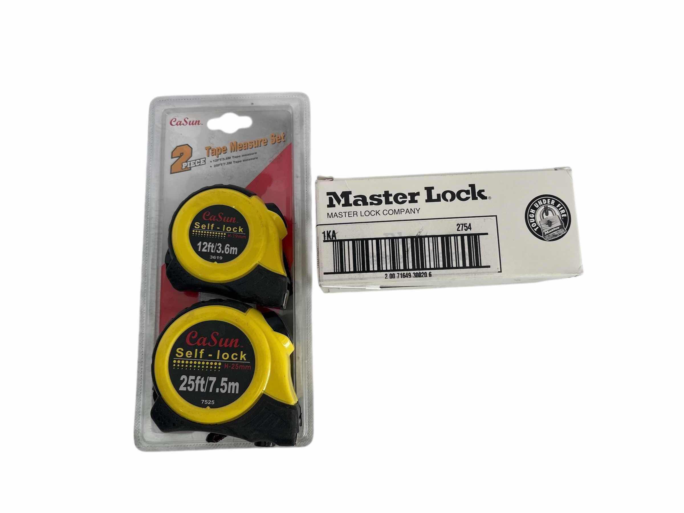 Photo 1 of MEASURING TAPES AND MASTER LOCKS