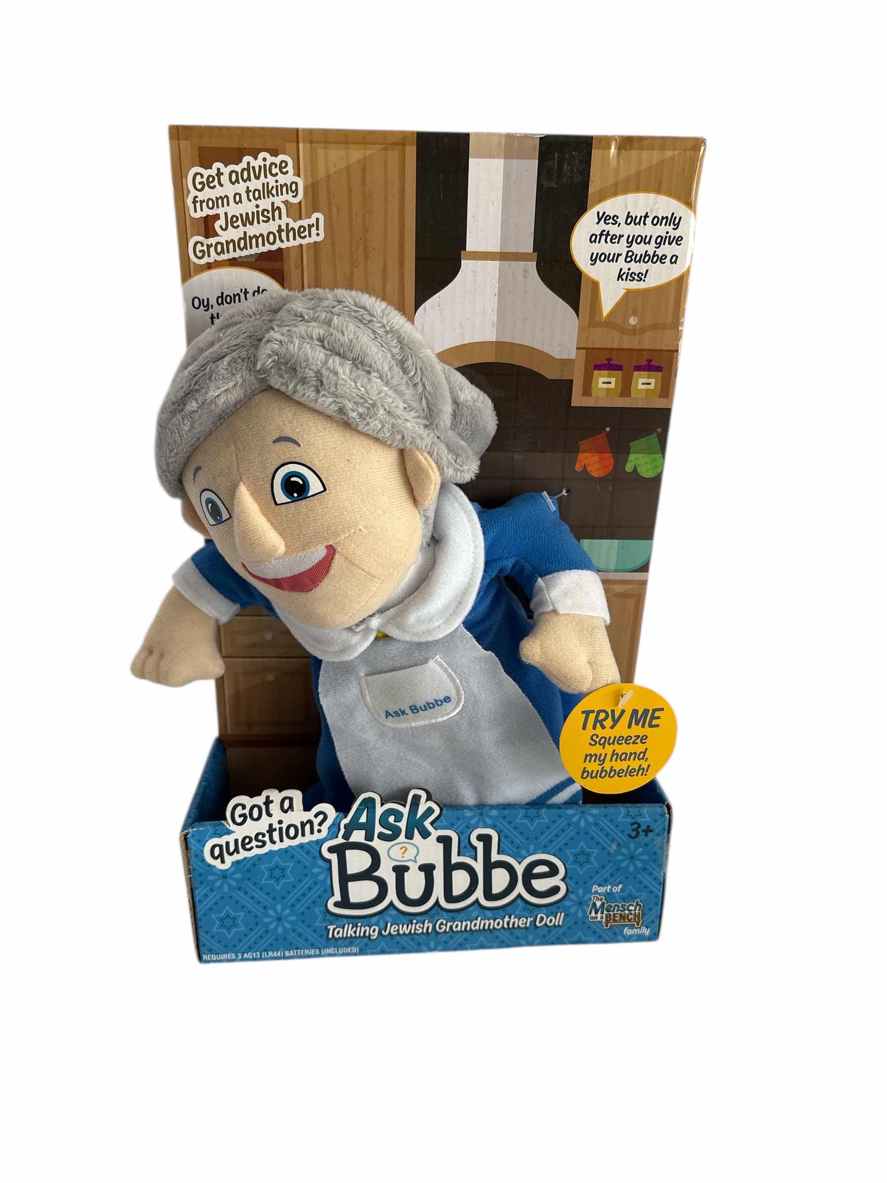 Photo 1 of ASK BUBBE TALKING GRANDMOTHER DOLL