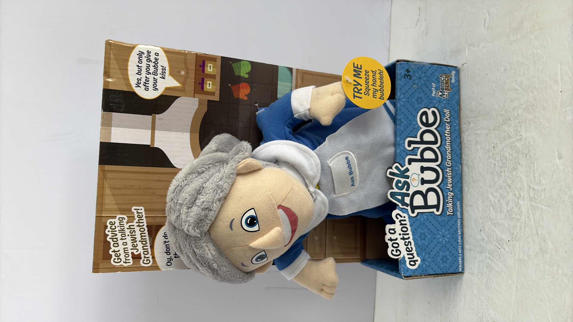 Photo 1 of ASK BUBBE TALKING GRANDMOTHER DOLL