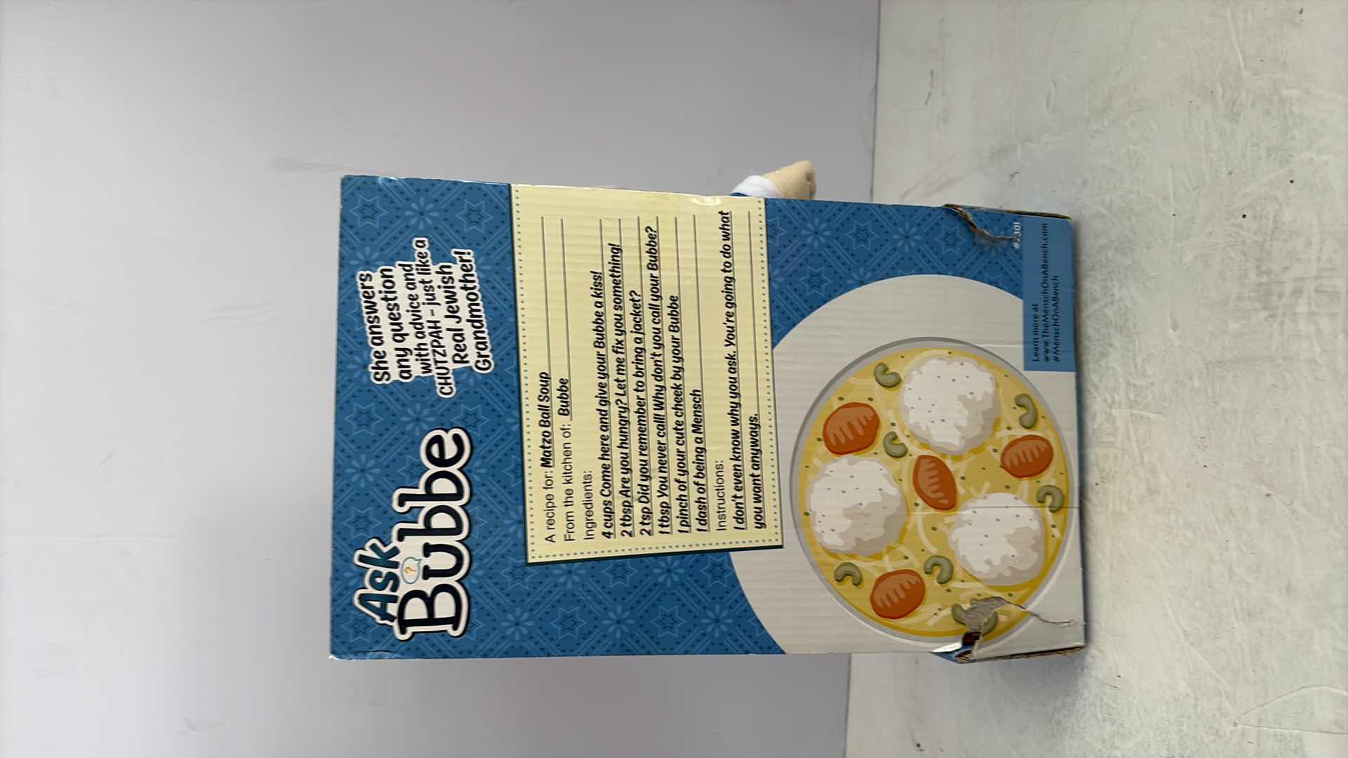 Photo 1 of ASK BUBBE TALKING GRANDMOTHER DOLL