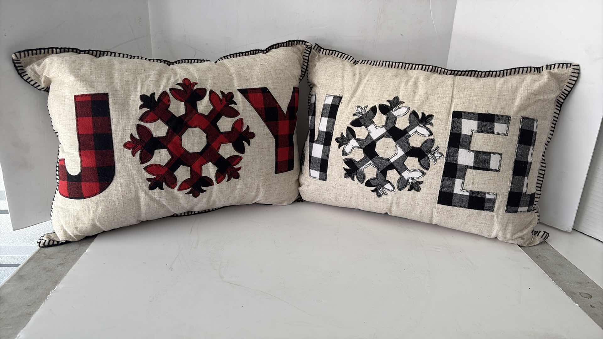 Photo 1 of CHRISTMAS DECORATIVE PILLOWS 16”X16” 18”X14”