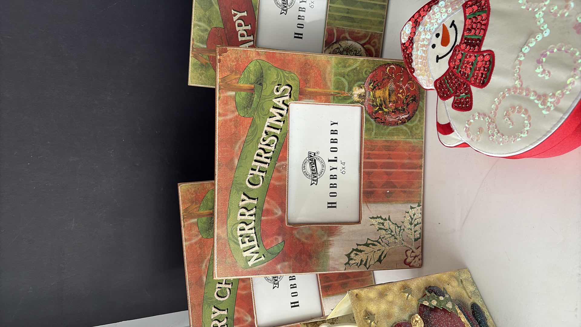 Photo 1 of CHRISTMAS PHOTO FRAMES 10”X10”