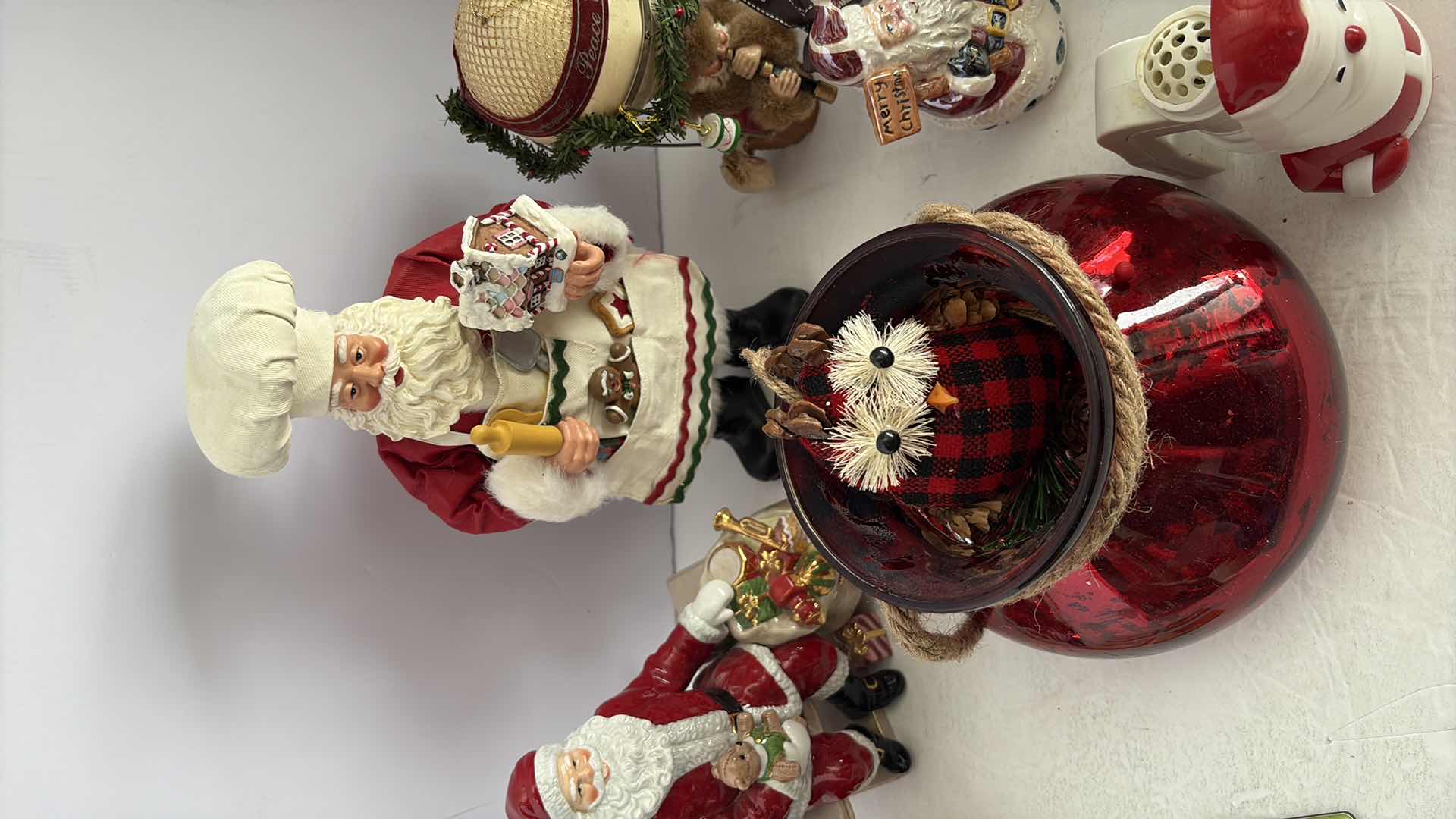 Photo 1 of SANTA DECORATIONS 10”