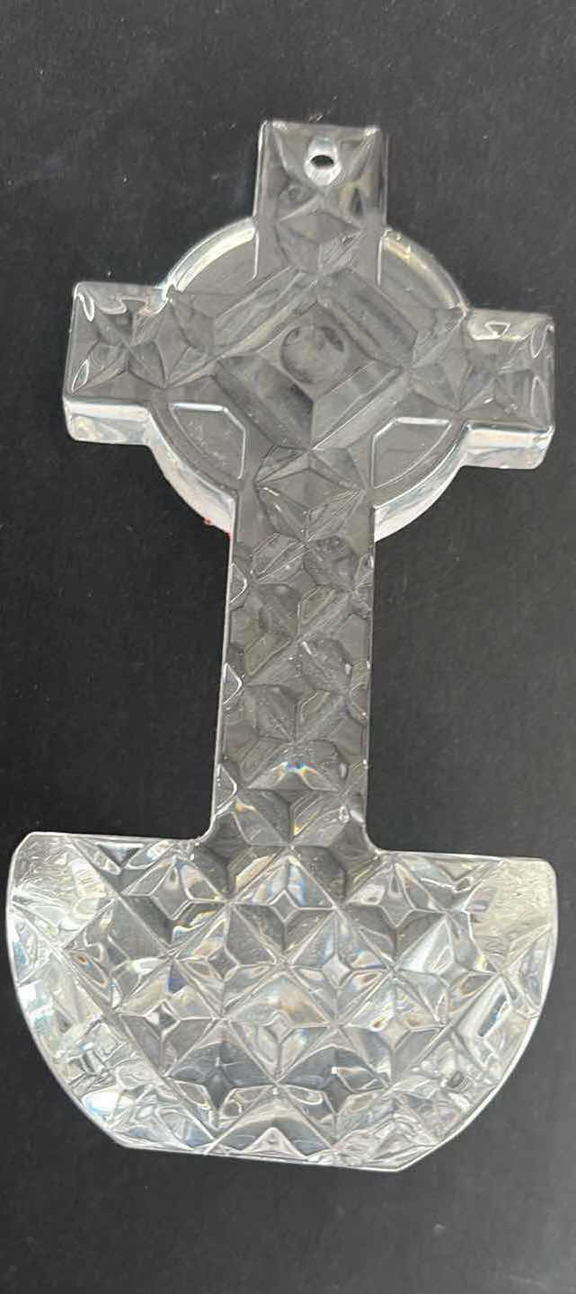 Photo 1 of 6” WATERFORD CRYSTAL HOLY WATER FONT
