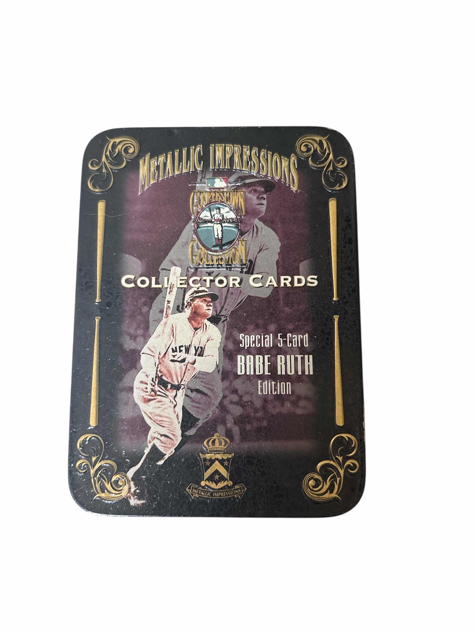 Photo 1 of METALLIC IMPRESSIONS COLLECTOR CARDS 3”X5”H