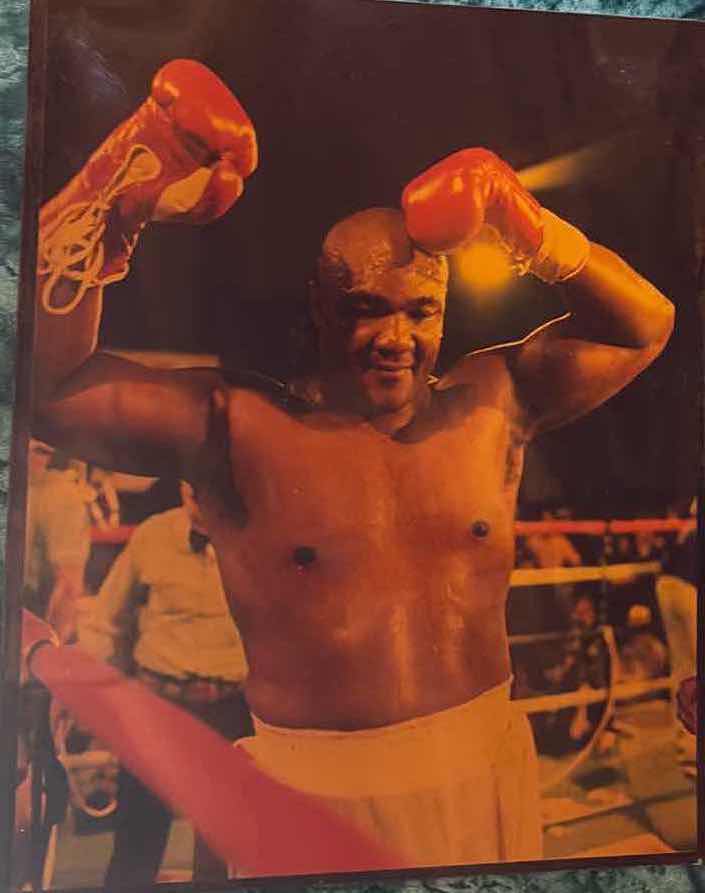 Photo 1 of GEORGE FOREMAN PLAQUE 12”X15”H
