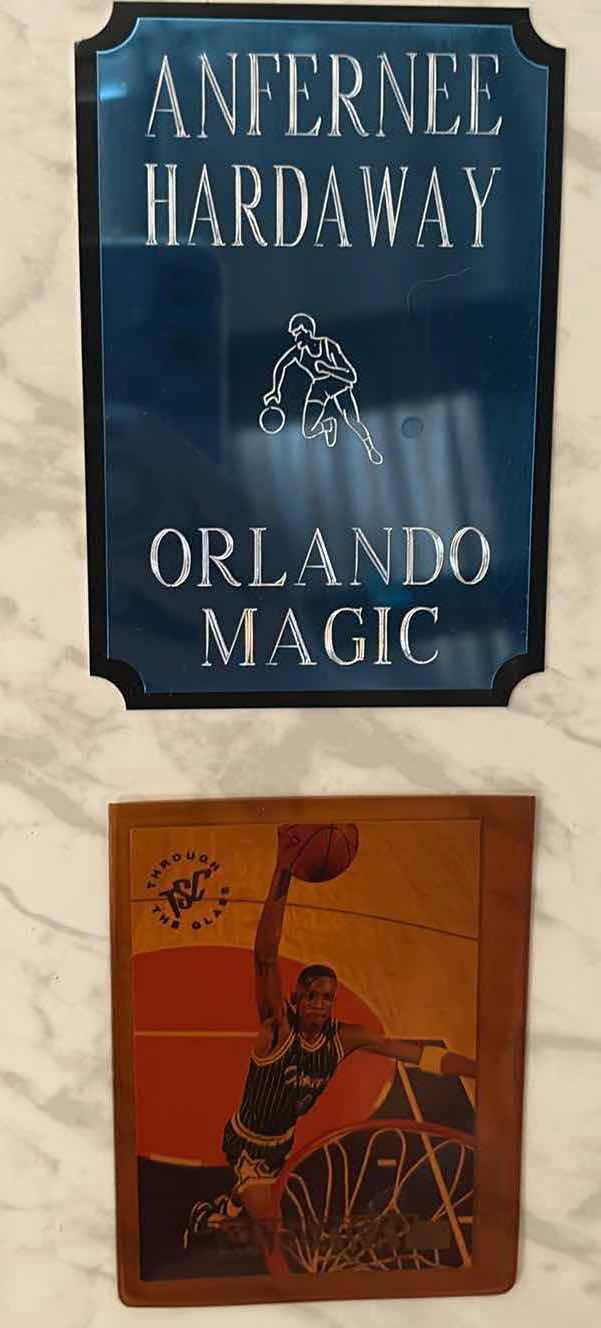 Photo 2 of ANFERNEE HARDAWAY PLAQUE 15”X12”H