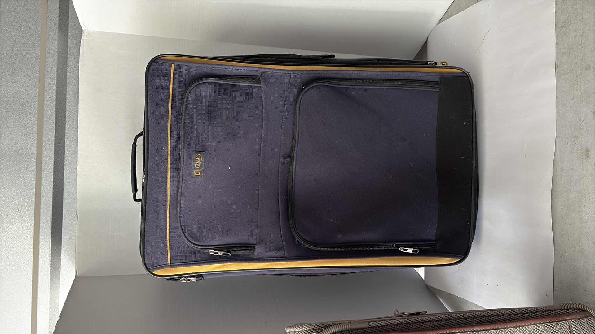 Photo 1 of 2 PIECE ROLLING SUITCASE CHAPS AND SAMSONITE 22”, 28”
