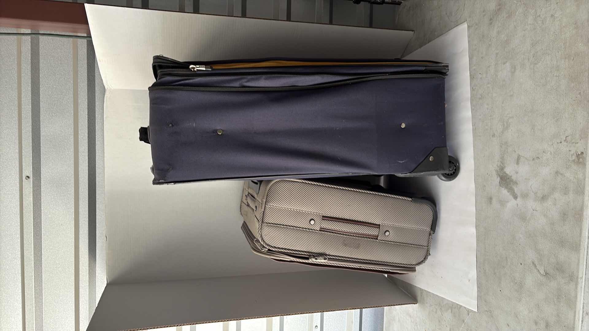 Photo 1 of 2 PIECE ROLLING SUITCASE CHAPS AND SAMSONITE 22”, 28”