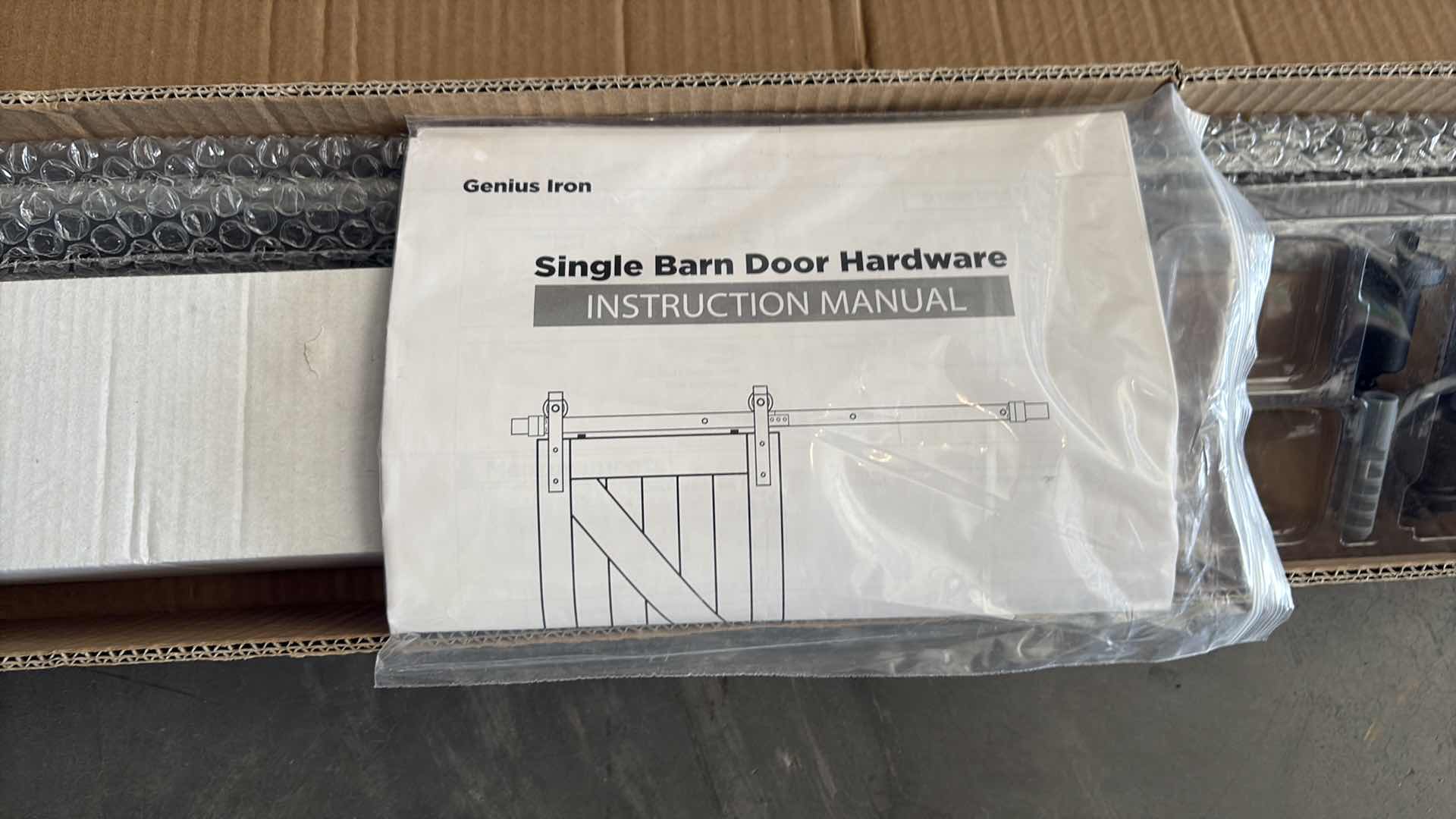 Photo 1 of SINGLE BARN DOOR HARDWARE