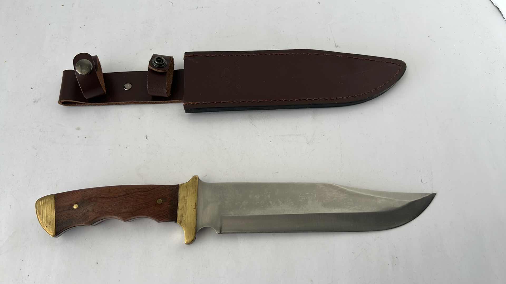 Photo 1 of MOSSY OAK 14" FULL TANG SURVIVAL HUNTING KNIFE FIXED BLADE TACTICAL HIKING KNIFE