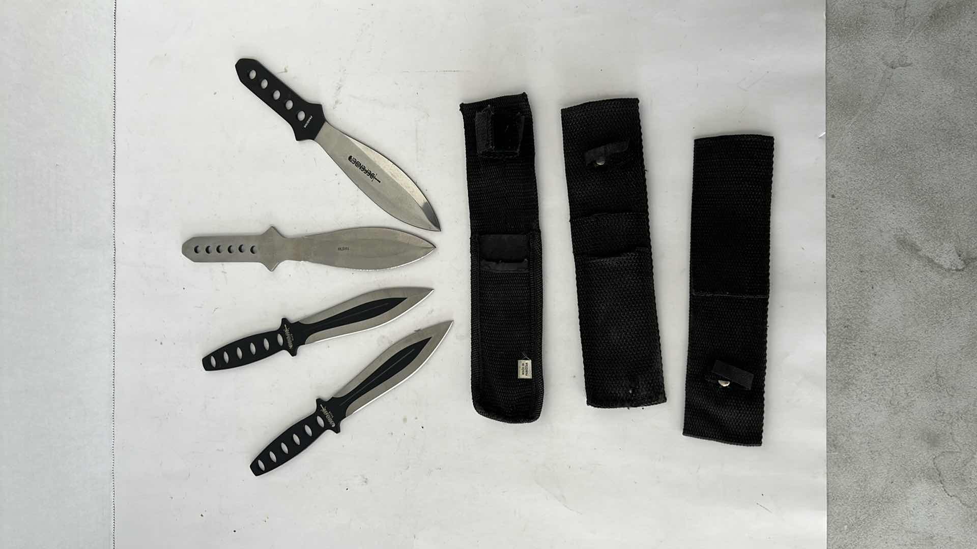 Photo 1 of 7 1/2” THROWING KNIVES