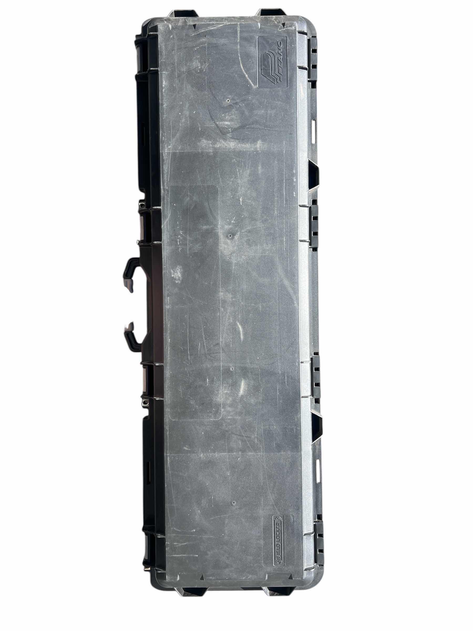 Photo 1 of PLANO FIELD LOCKER HARD CARRYING CASE WITH WHEELS 44.75” LENGTH BY 15.75” WIDE AND 6” DEEP $325