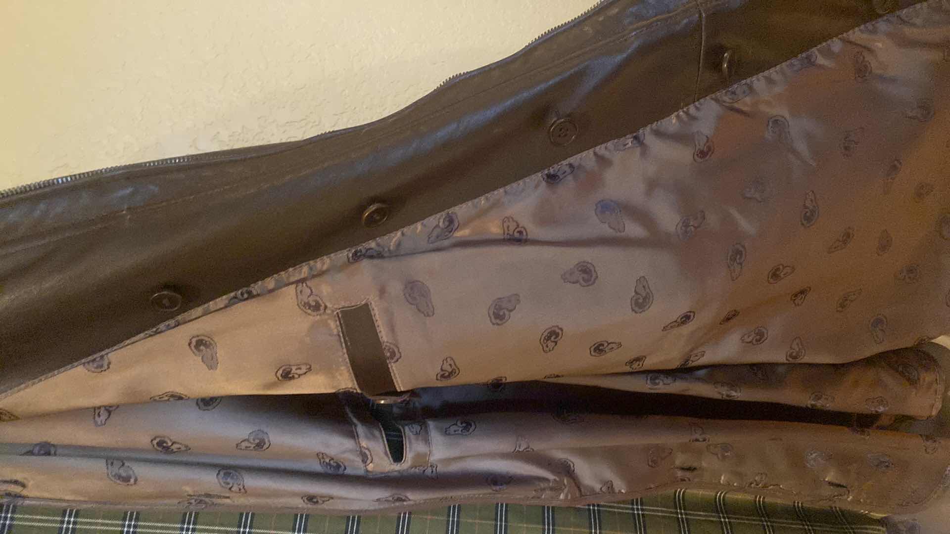 Photo 1 of BULLOCK & JONES LEATHER JACKET W/ REMOVABLE LINER MENS SIZE LARGE